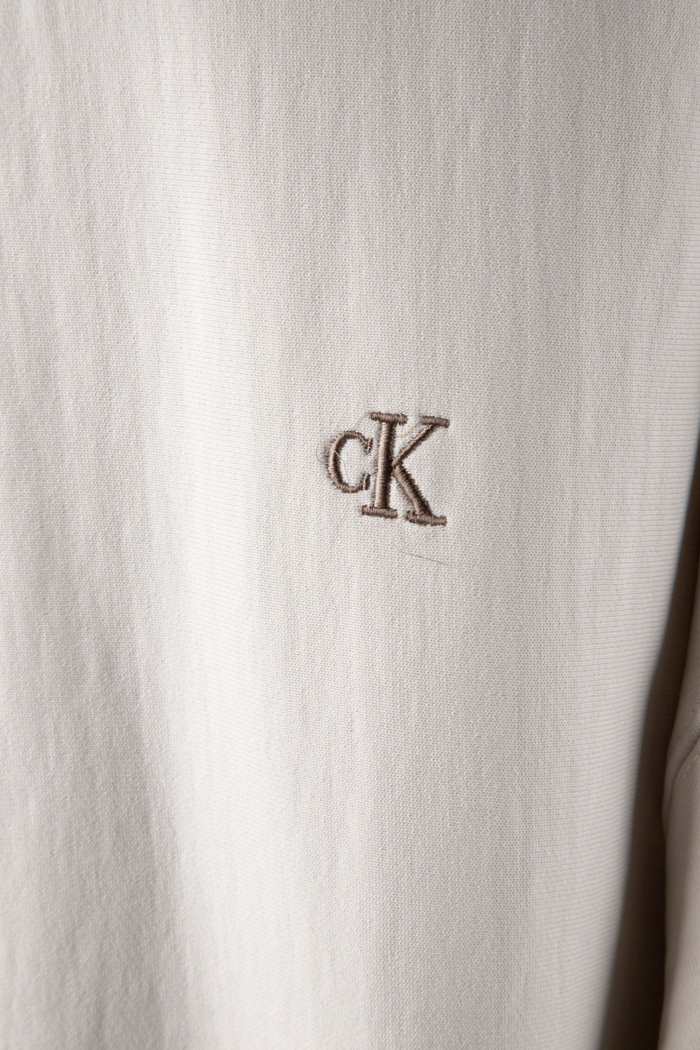 PREMIUM TERRY MONOGRAM PANT CHALK 4