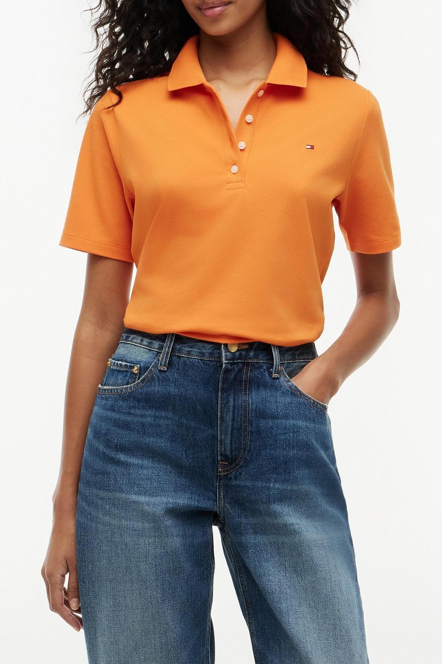 1985 REGULAR PIQUE POLO ORANGE THUNDER 1