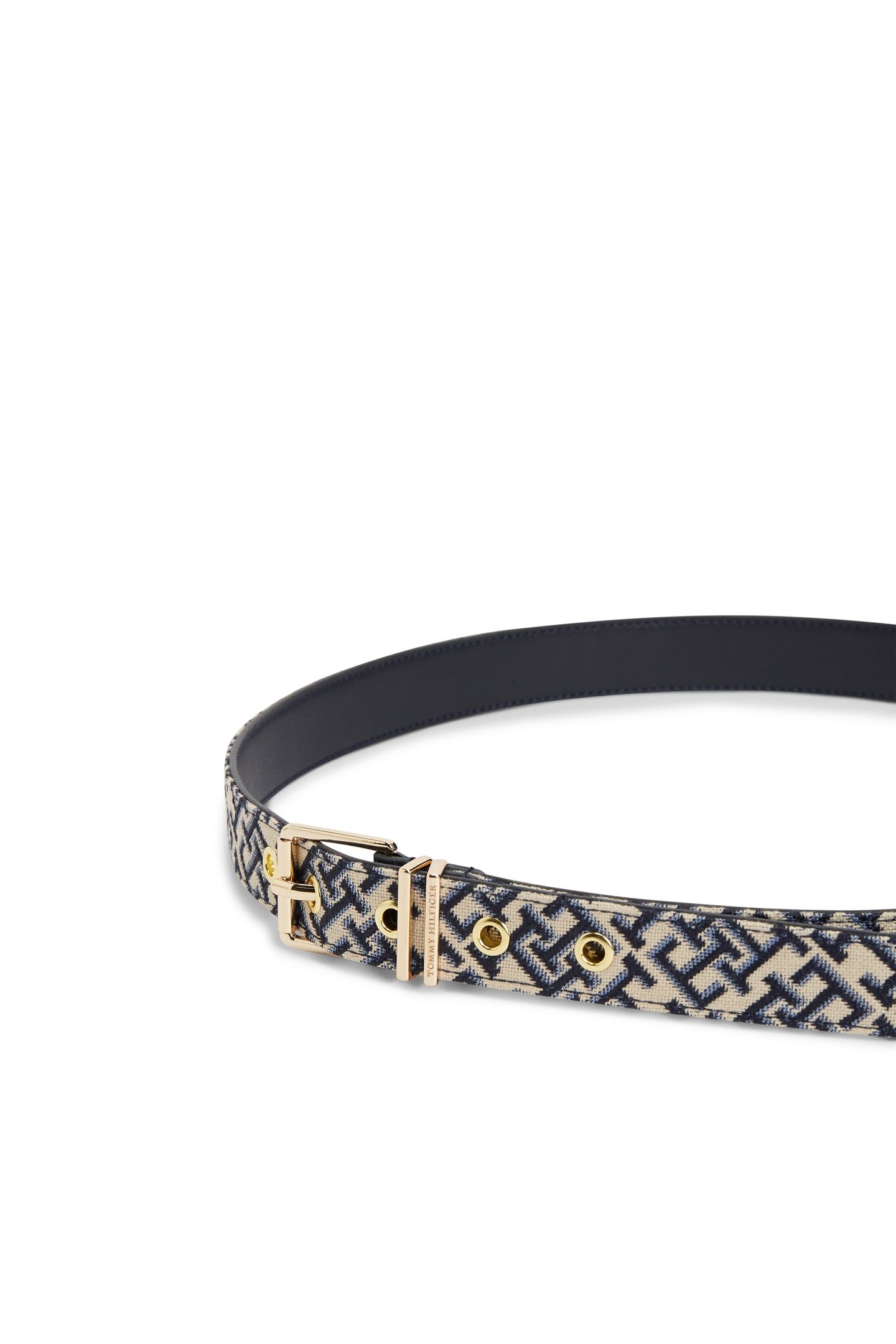 TH SQUARE 2.5 JACQUARD BELT SPACE BLUE 3