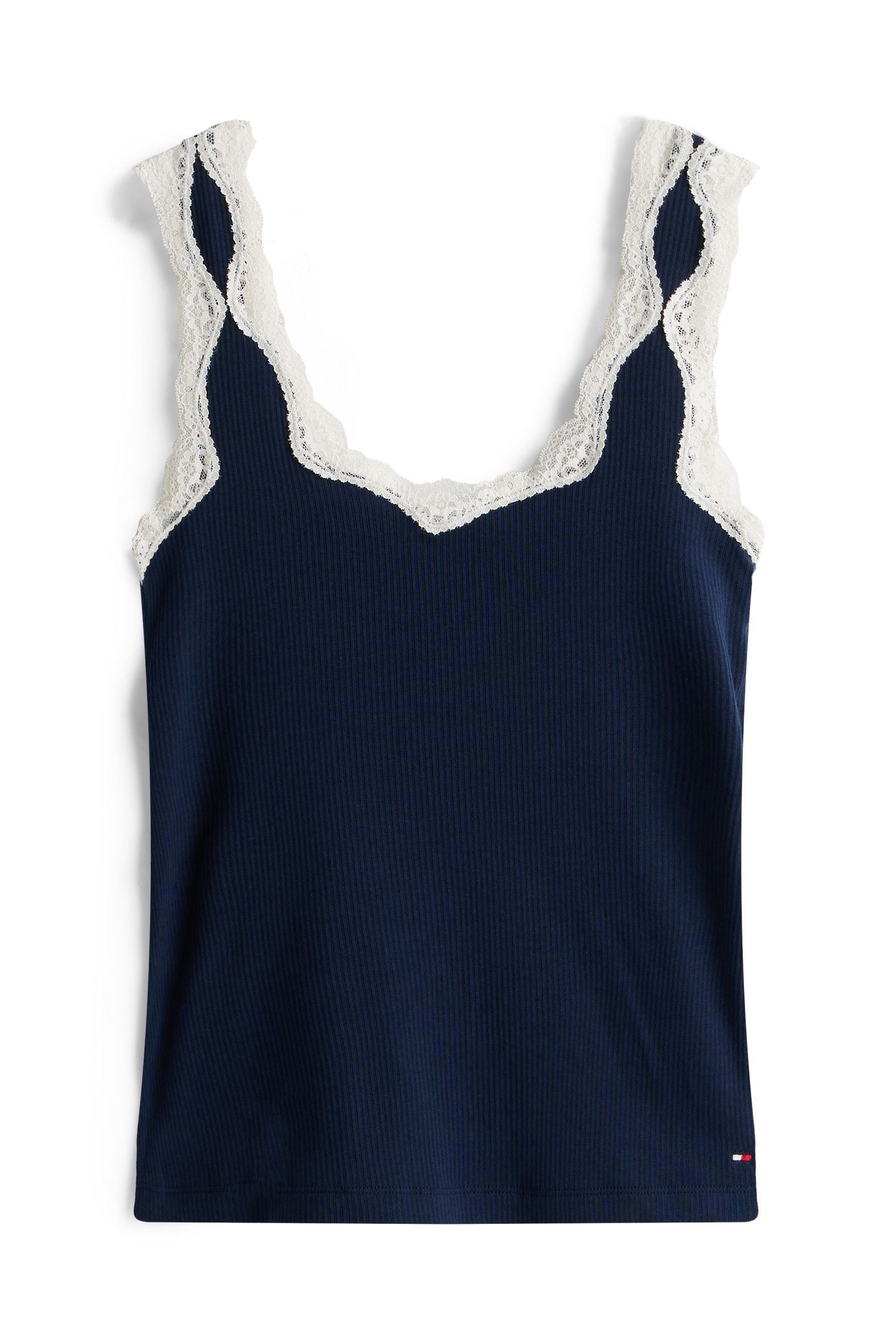 LACE CAMI SHORT PJ DARK NIGHT NAVY 5