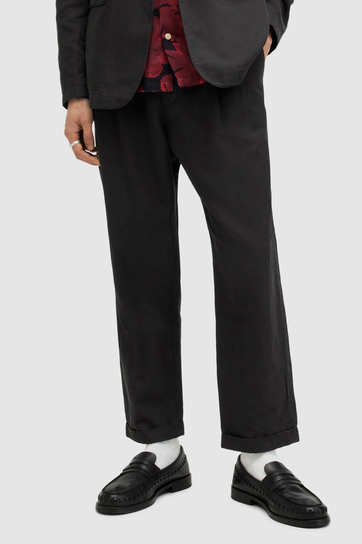 SAINTE TROUSER LIQUORICE BLACK 1