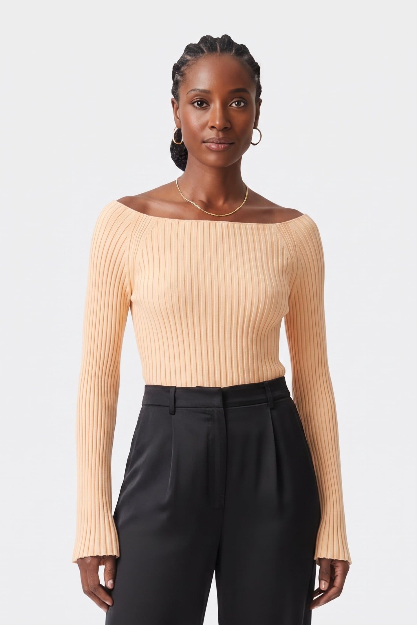 YASSA TOP BEIGE 1