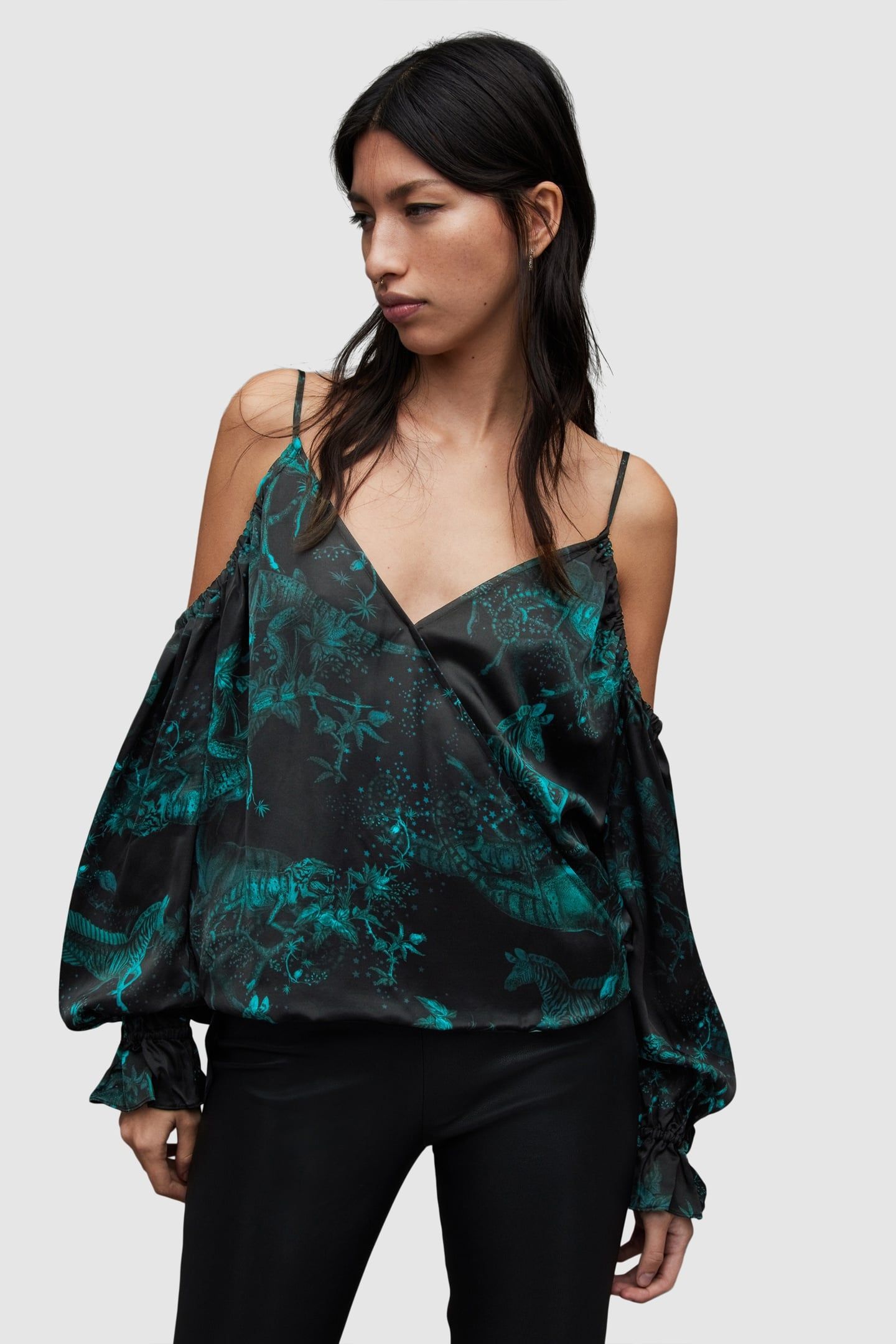 POPPY COSMIC TOP EMERALD GREEN 3