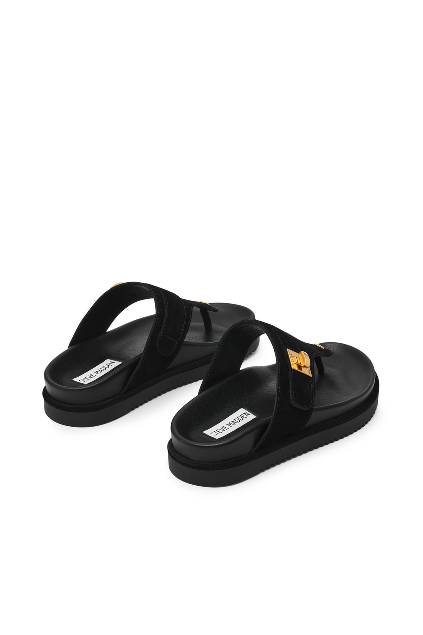 TUNED-IN SANDALS BLACK SUEDE 2