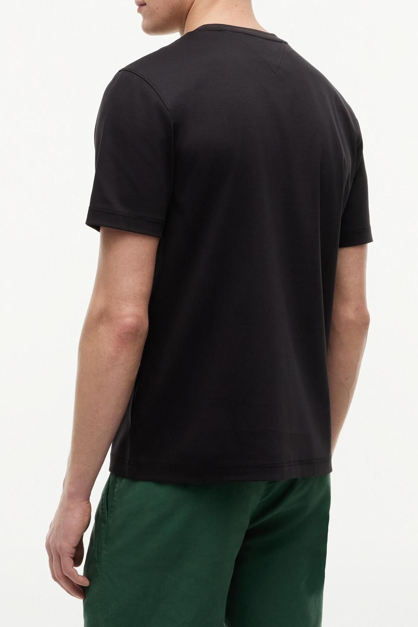 INTERLOCK EMBOSSED T-SHIRT BLACK 2