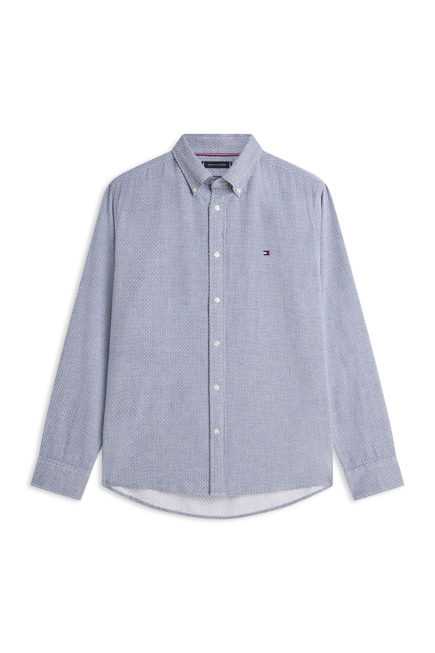 FLEX DOBBY SF SHIRT CARBON NAVY 4