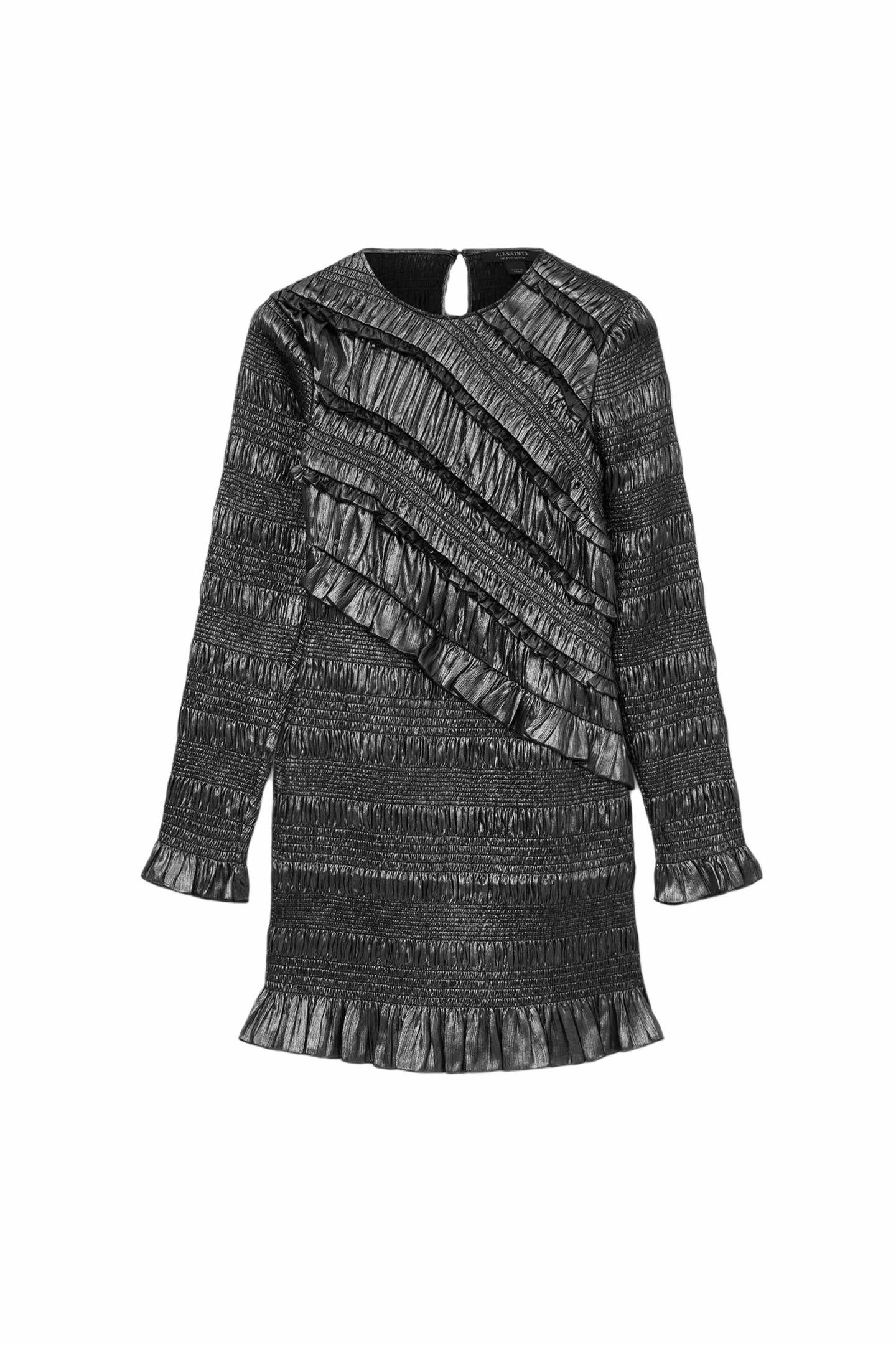 CARLI MINI DRESS GUNMETAL GREY 5