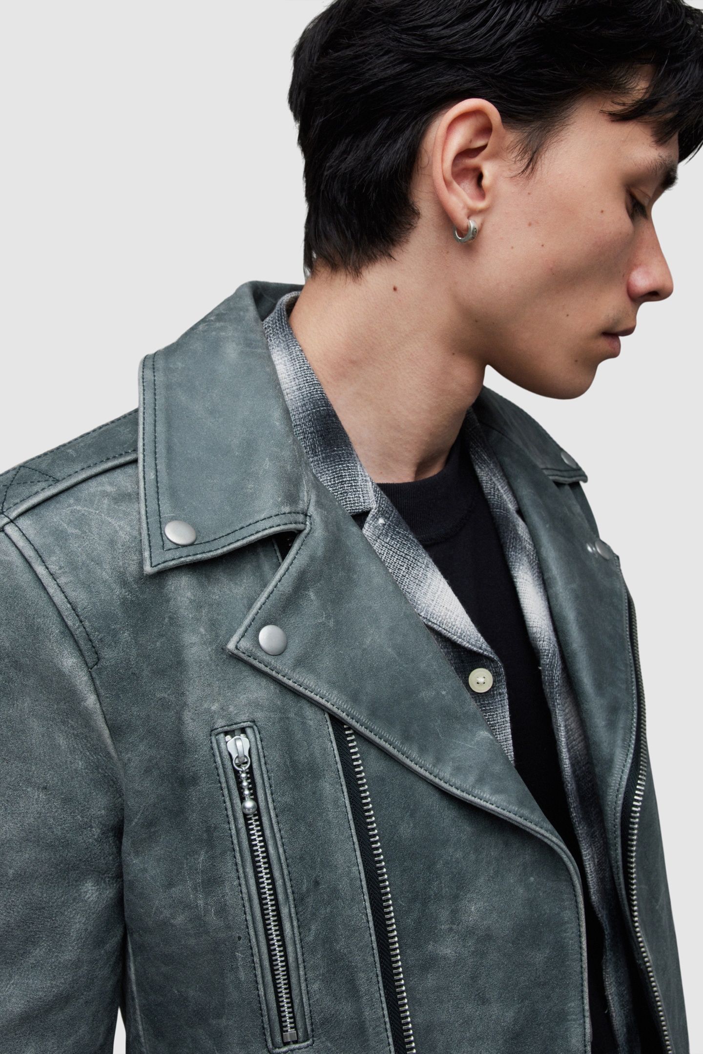 ARK BIKER WASHED BLACK 9