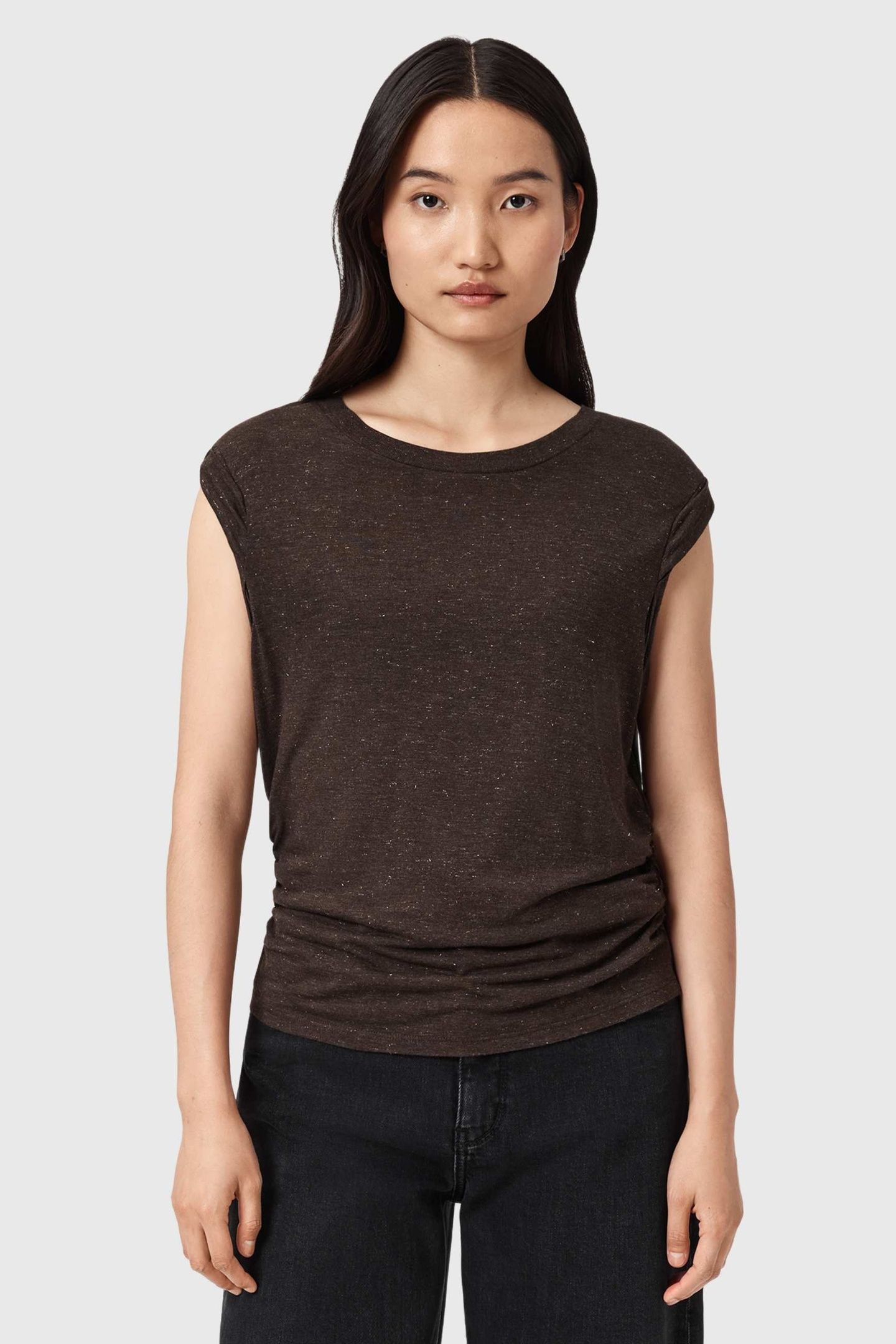 WEST SHIMMER TANK TORTE BROWN 2