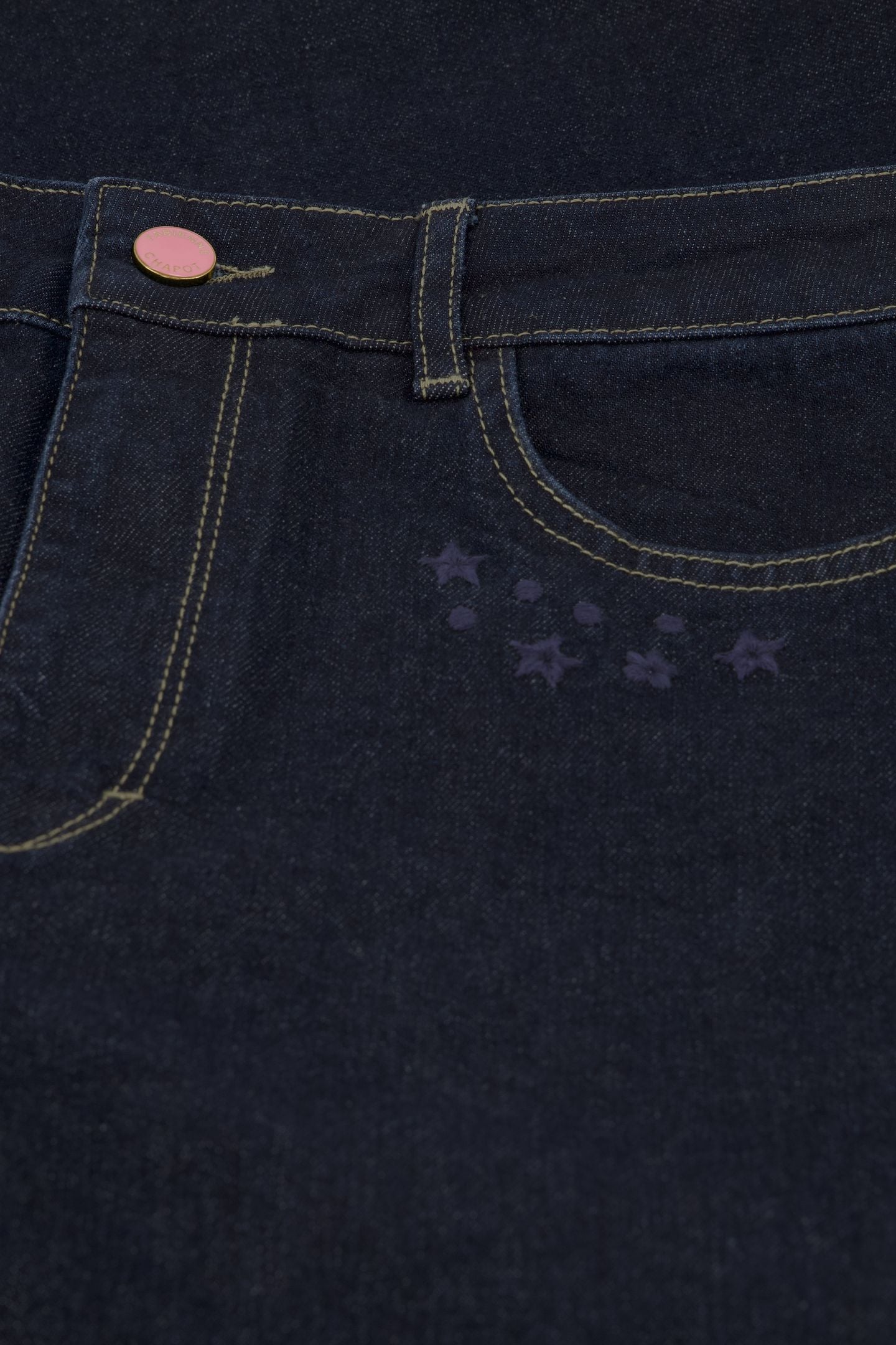 LUCY WIDE LEG JEANS RINSED 8
