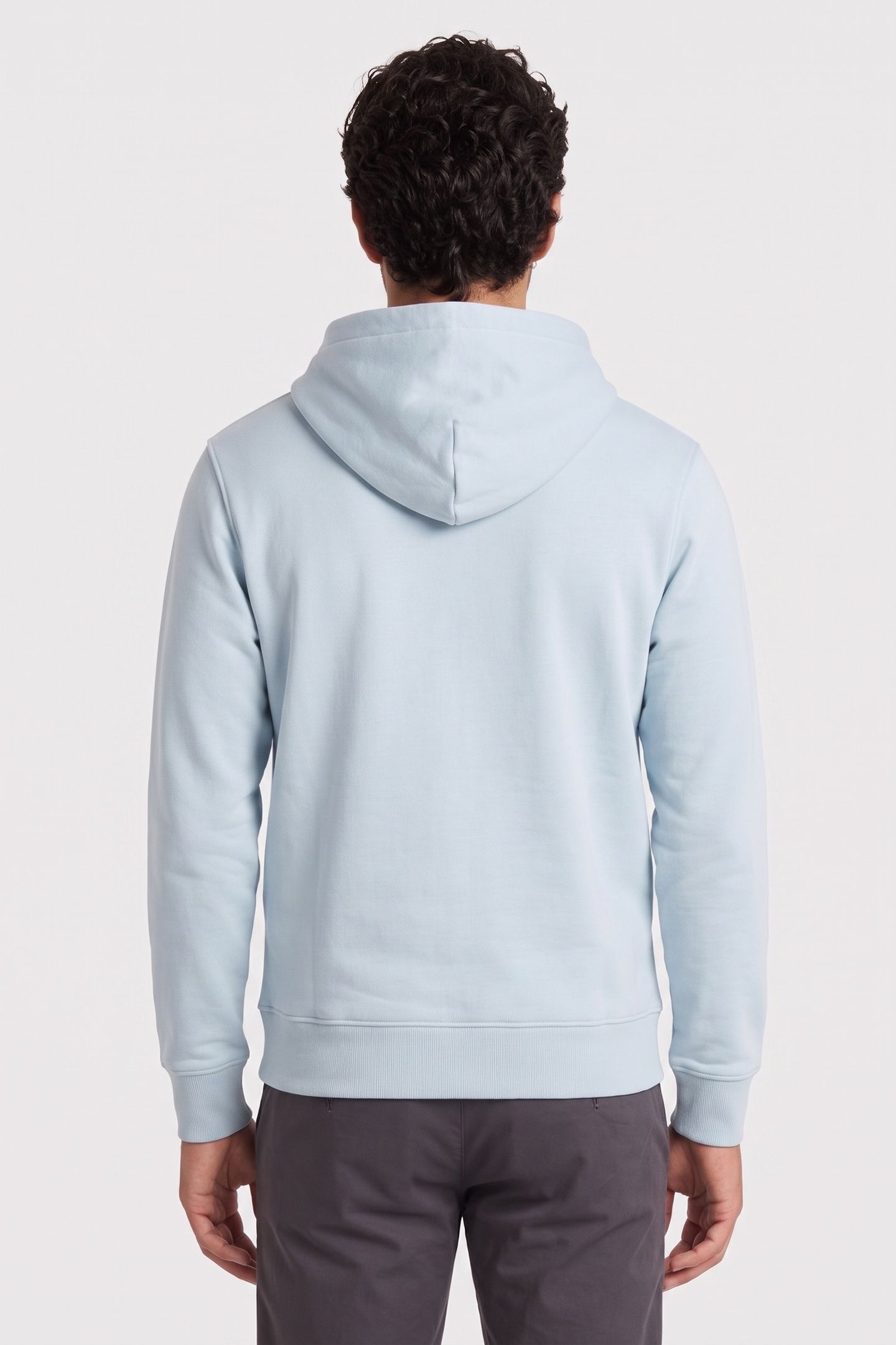 LONG SLEEVE CLASSIC 350GSM TERRY SCRIPT WINTER SKY 2