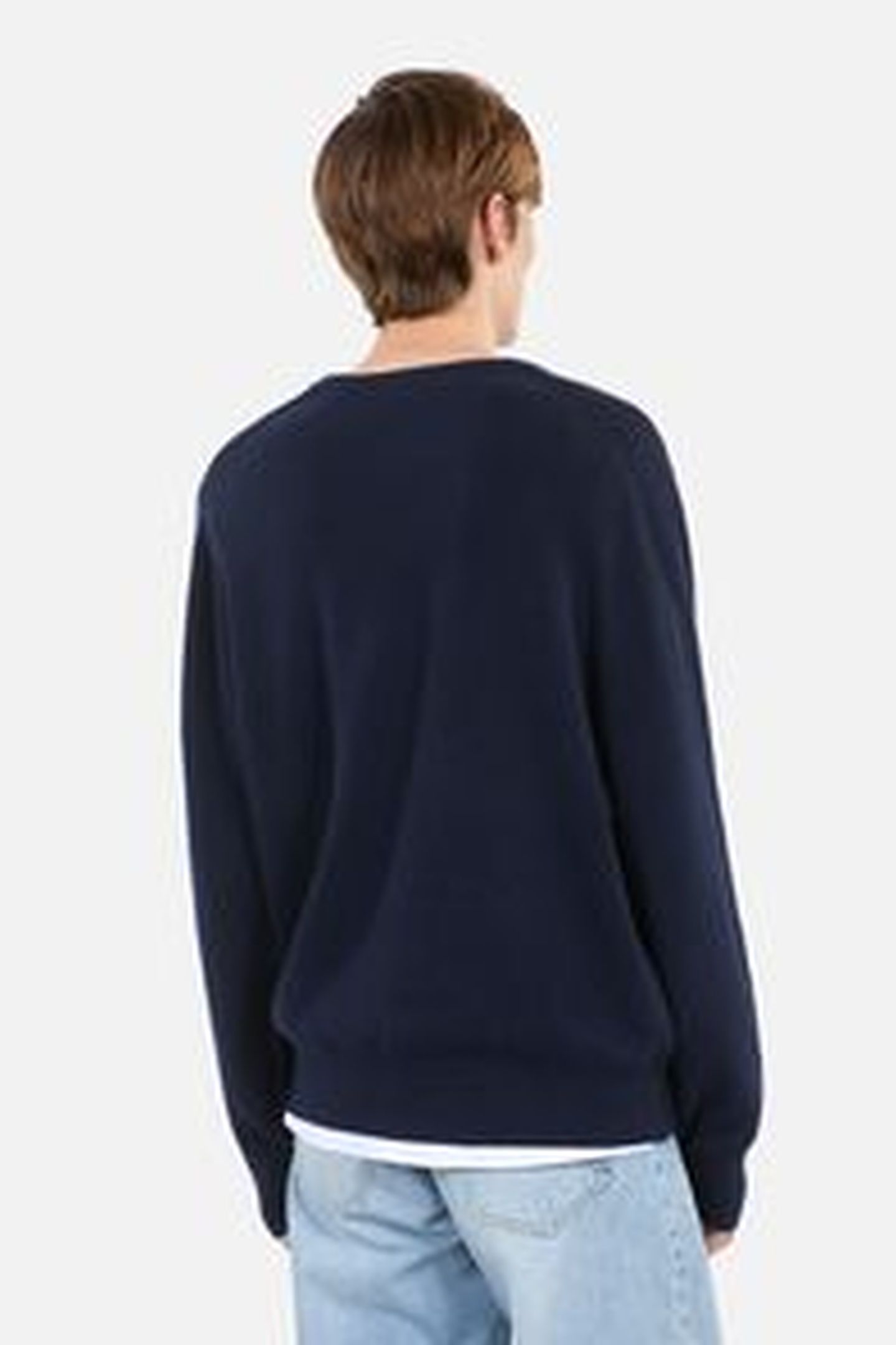 PULL COL ROUND DETAIL BRILLIANT NAVY 5