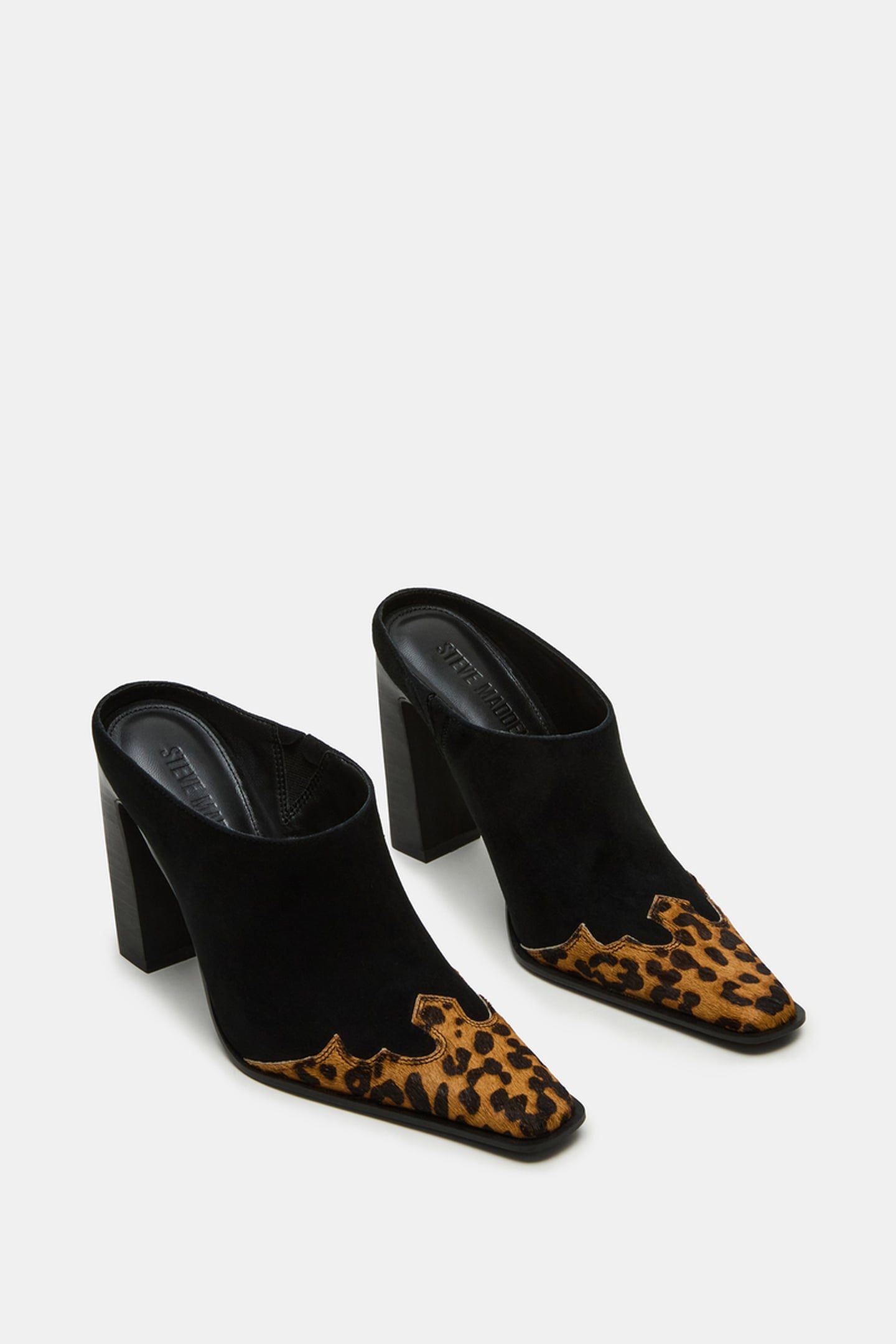 HOUSTON-H MULES BLACK SUEDE 2