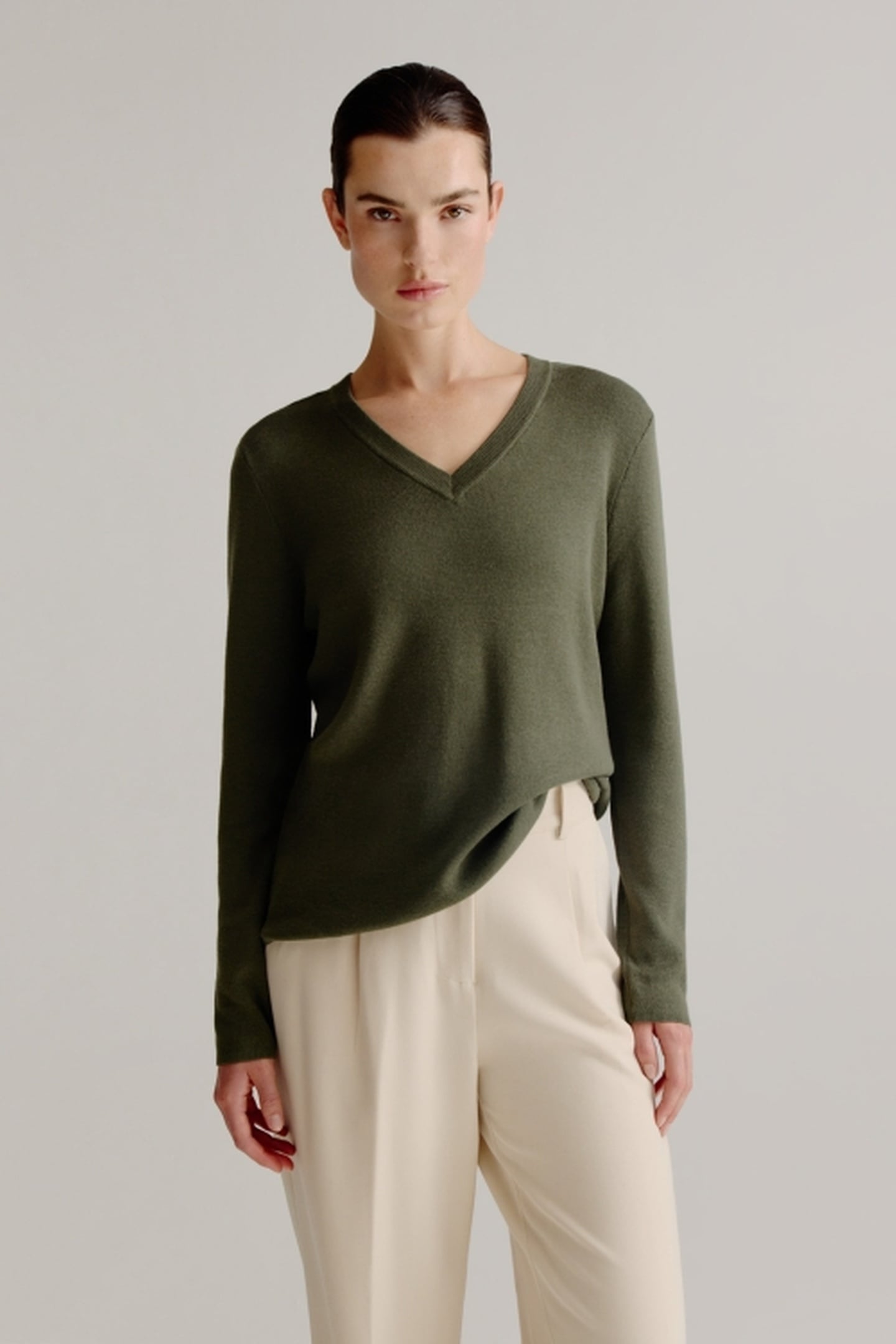 ASTRID SWEATER PESTO 1