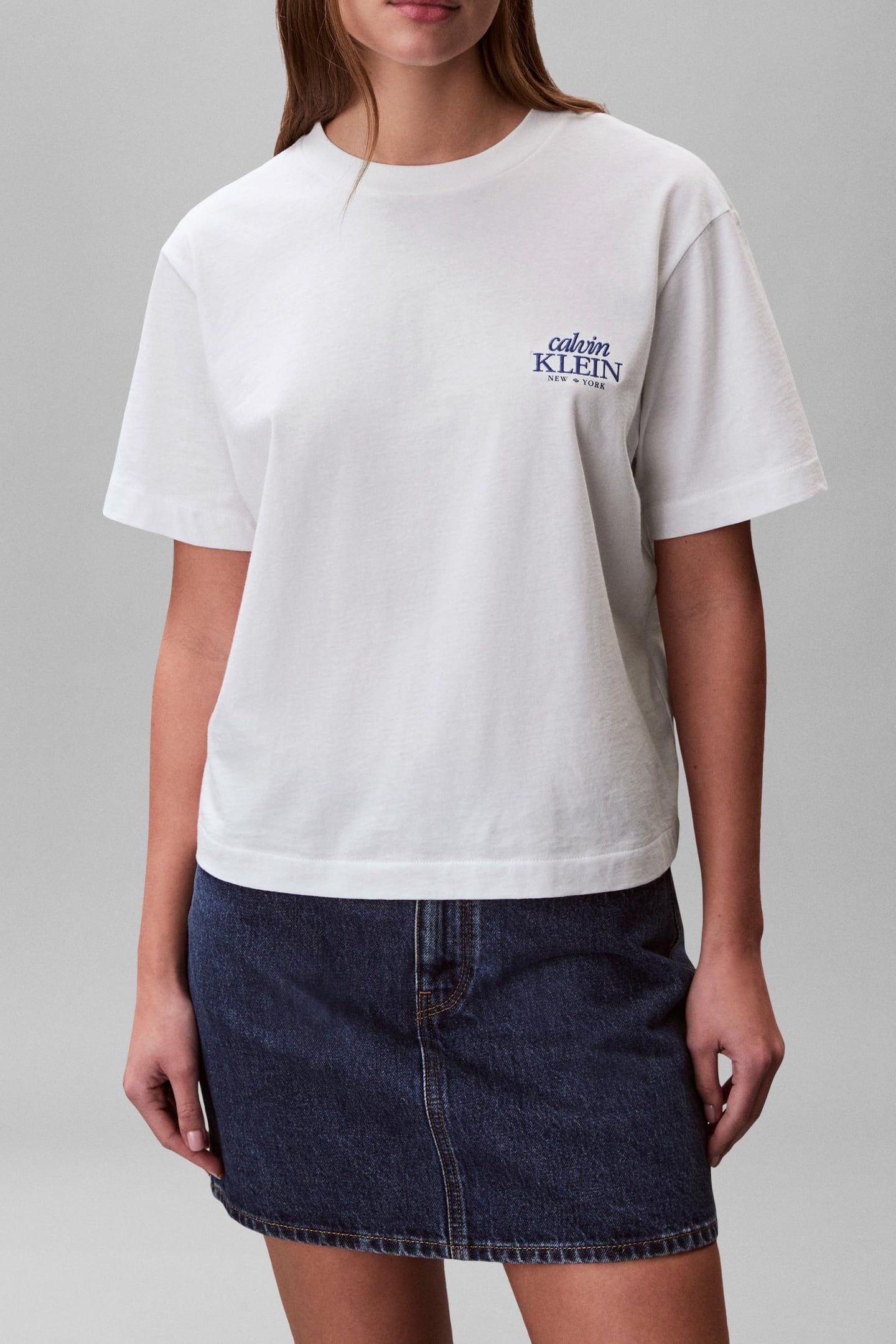 SHORT SLEEVE BOXY GRAPHIC T-SHIRT BRIGHT WHITE 1