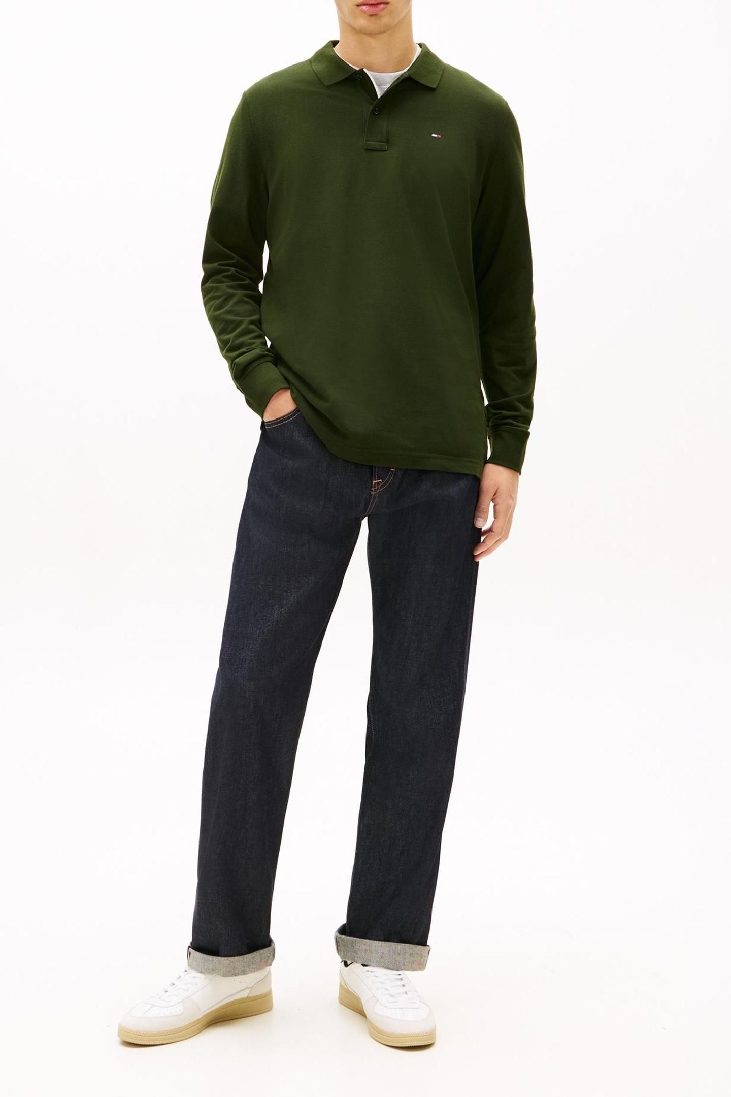 SLIM PLACKET POLO KINGSTON GREEN 2