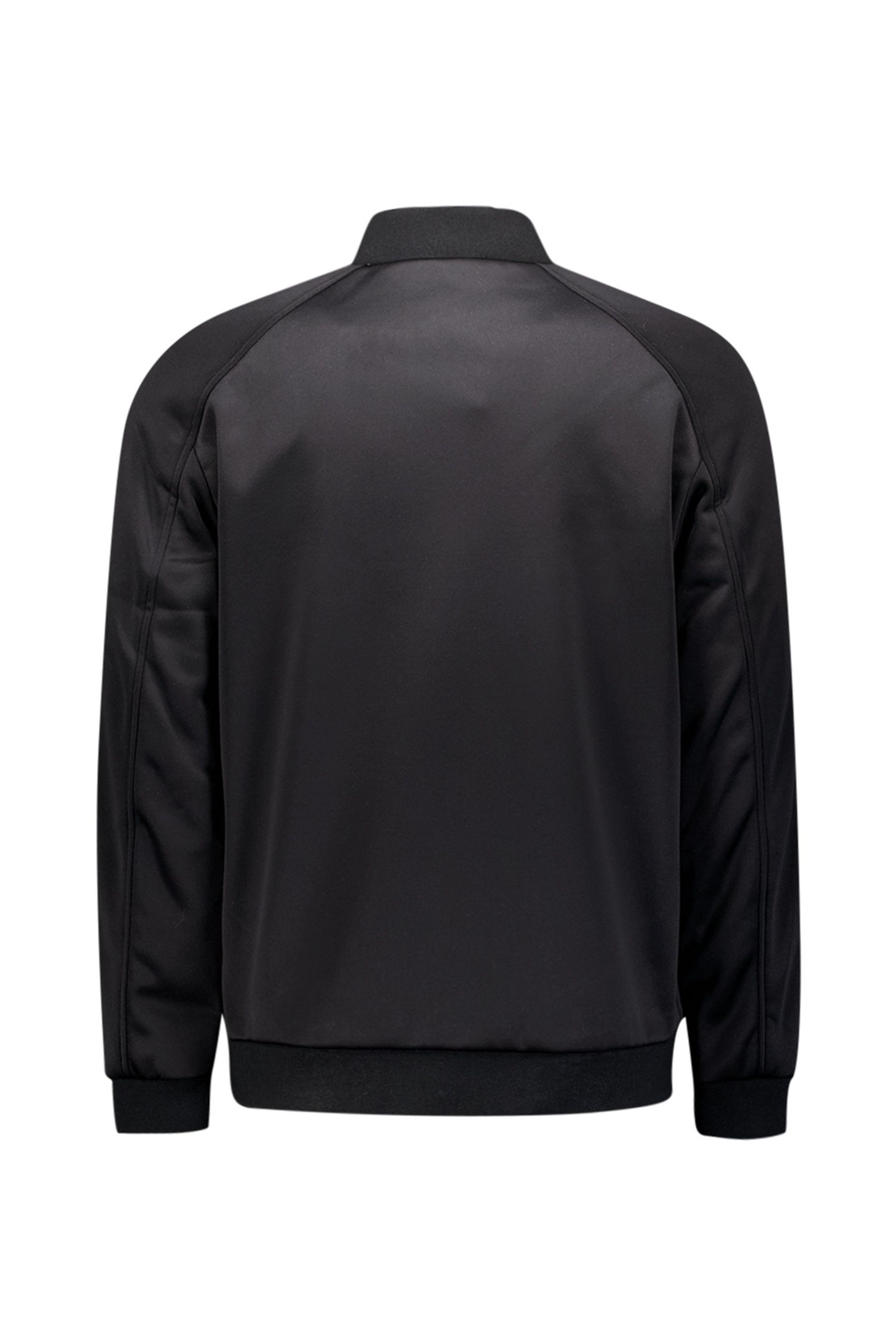 JACKET SHORT FIT SEALED KNITTED MIX BLACK 5