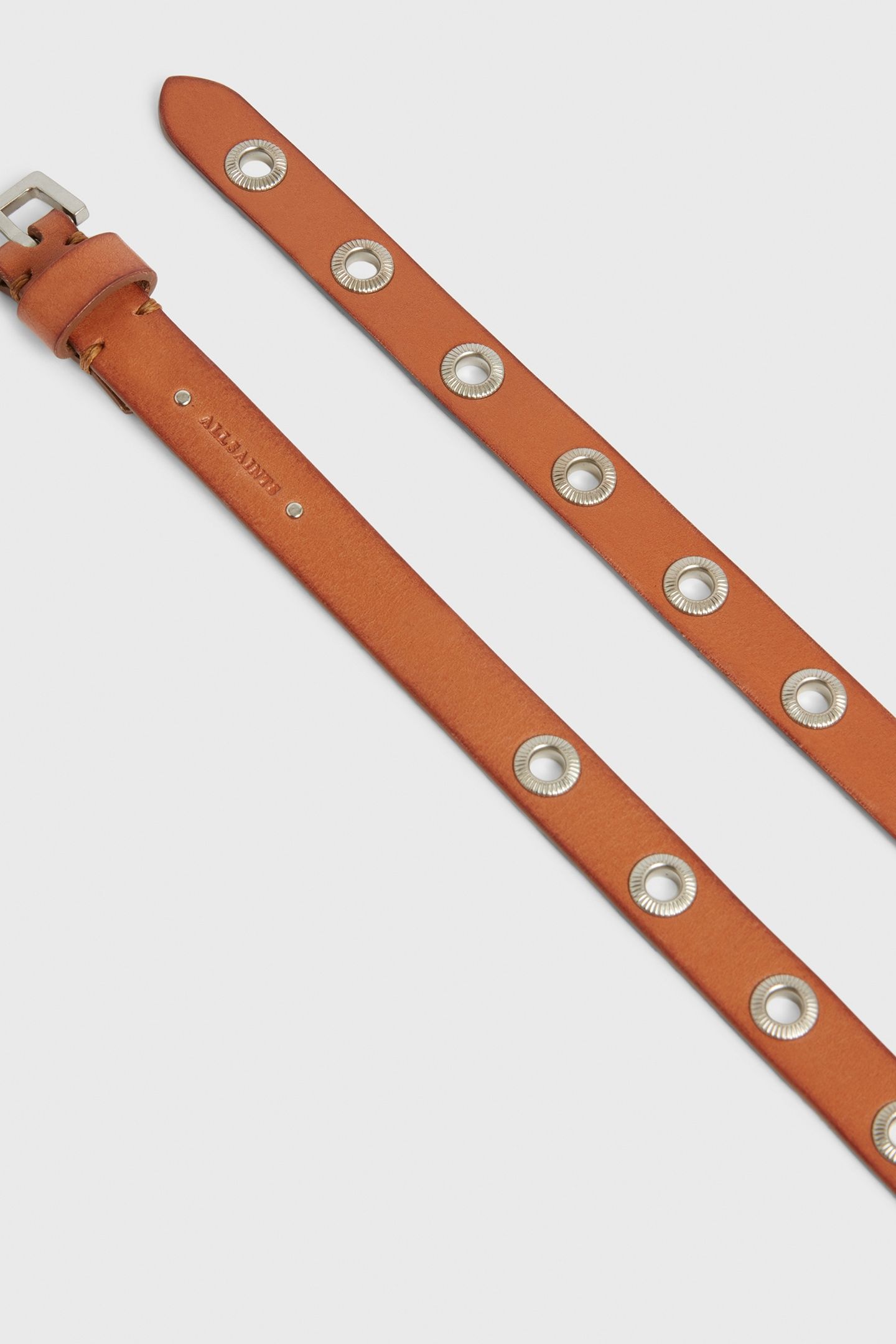 EMILY LEATHER BELT CAMEL 5