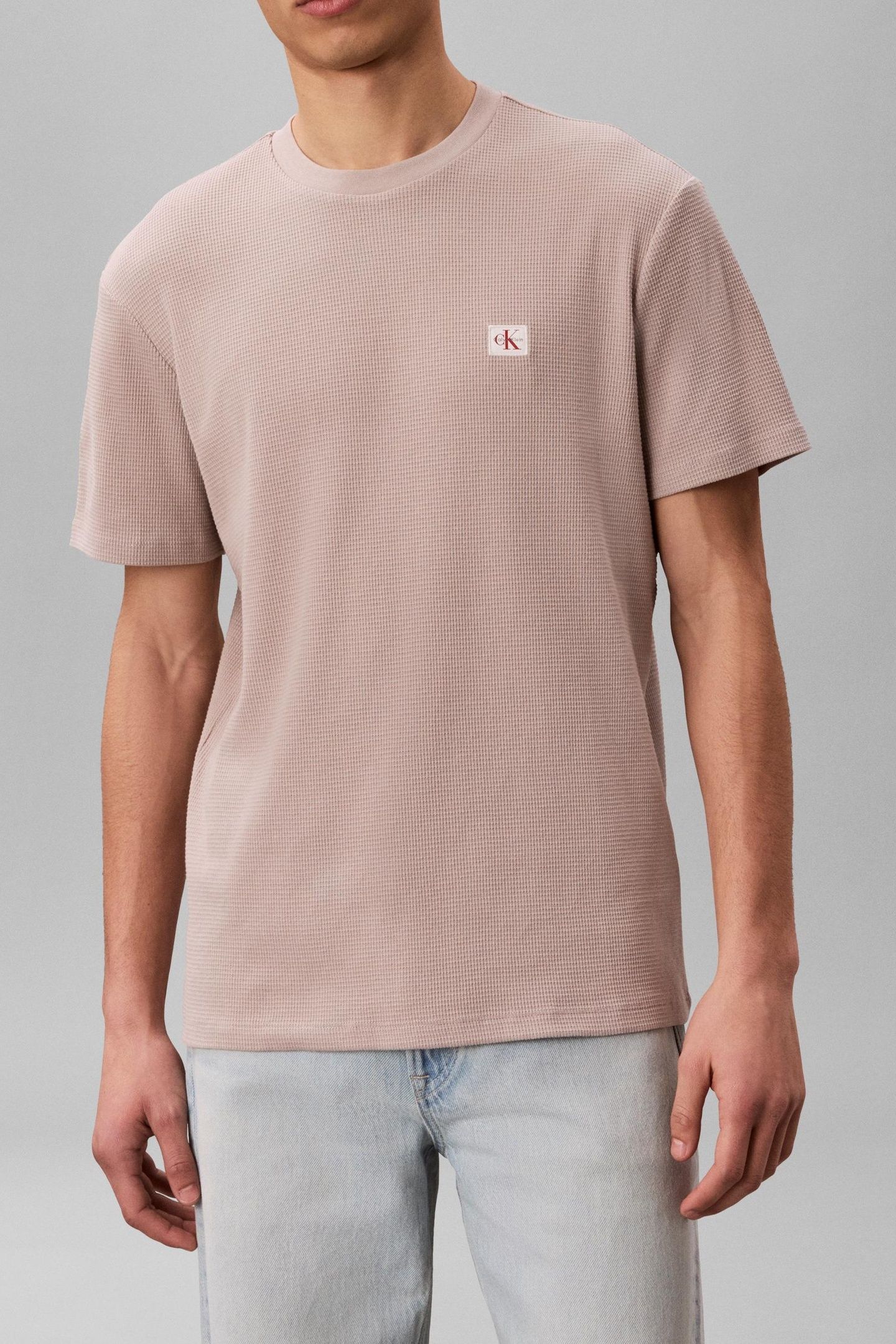 SHORT SLEEVE WAFFLE BADGE CREW ATMOSPHERE 1