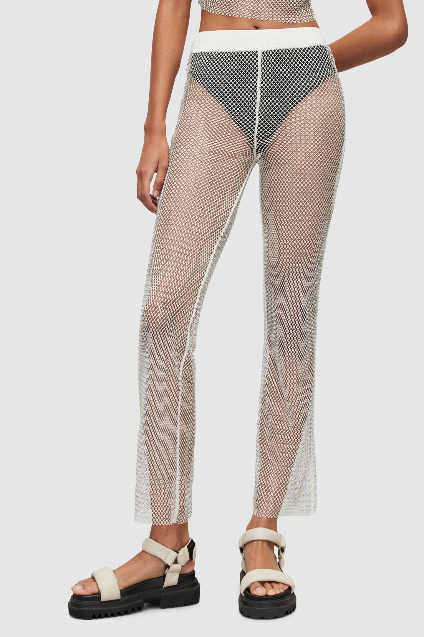 SAFI SPARKLE TROUSER SILVER 4