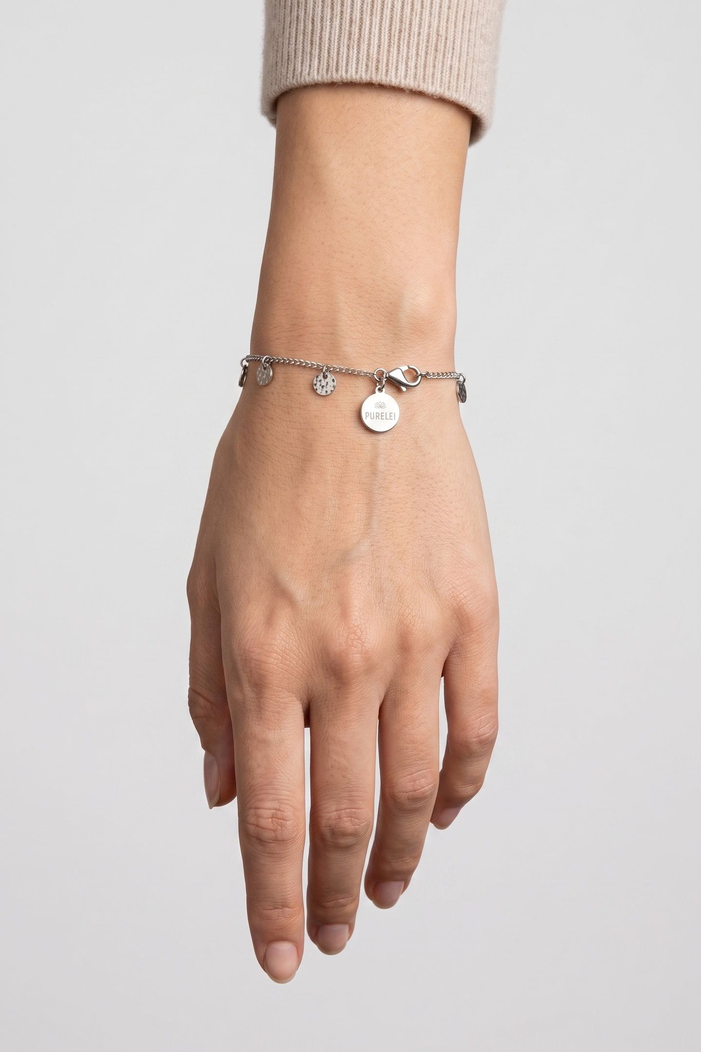MALIHINI COIN ARMBAND SILVER 1