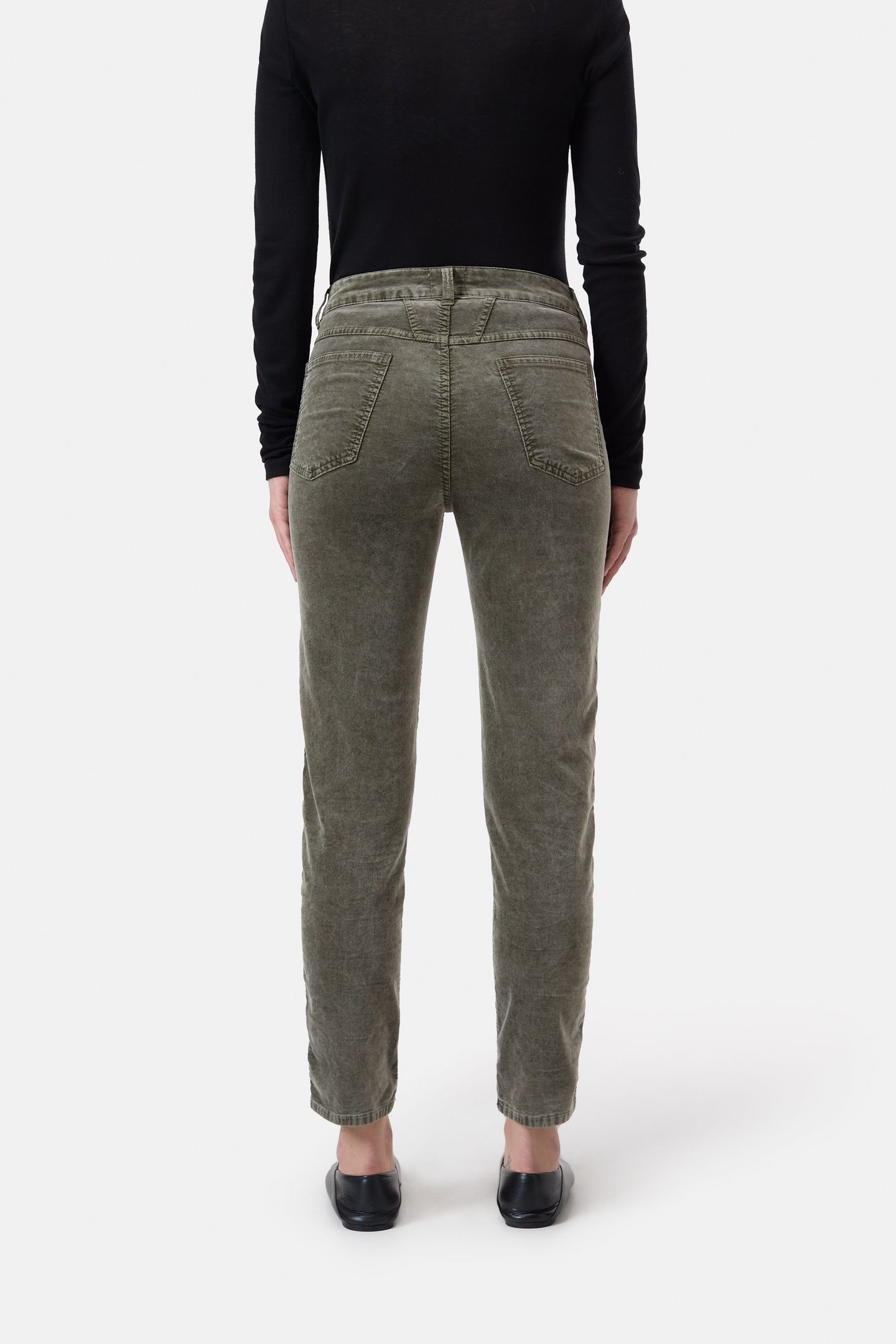 PEDAL PUSHER PANTS VER GREEN 2