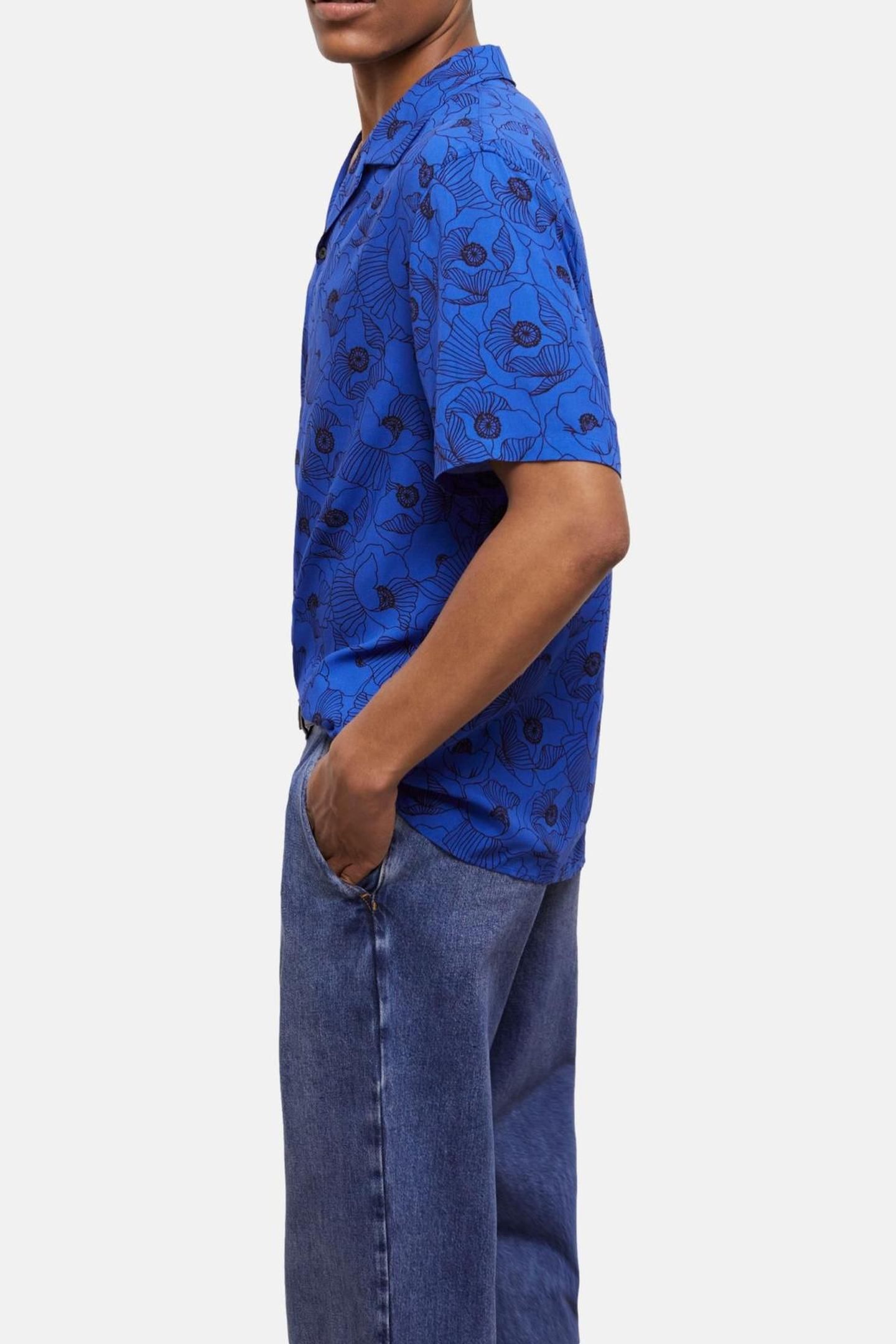 SHORT-SLEEVED SHIRT BLUE 5