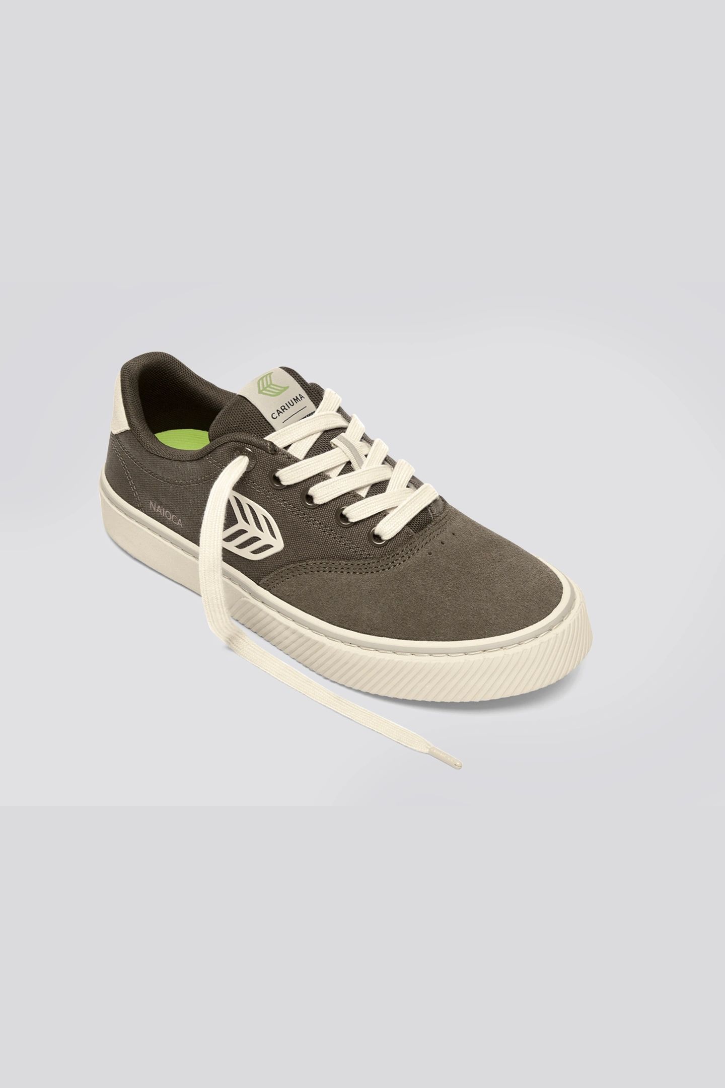 NAIOCA PRO SUEDE AND CANVAS STRIPE TEAK 3