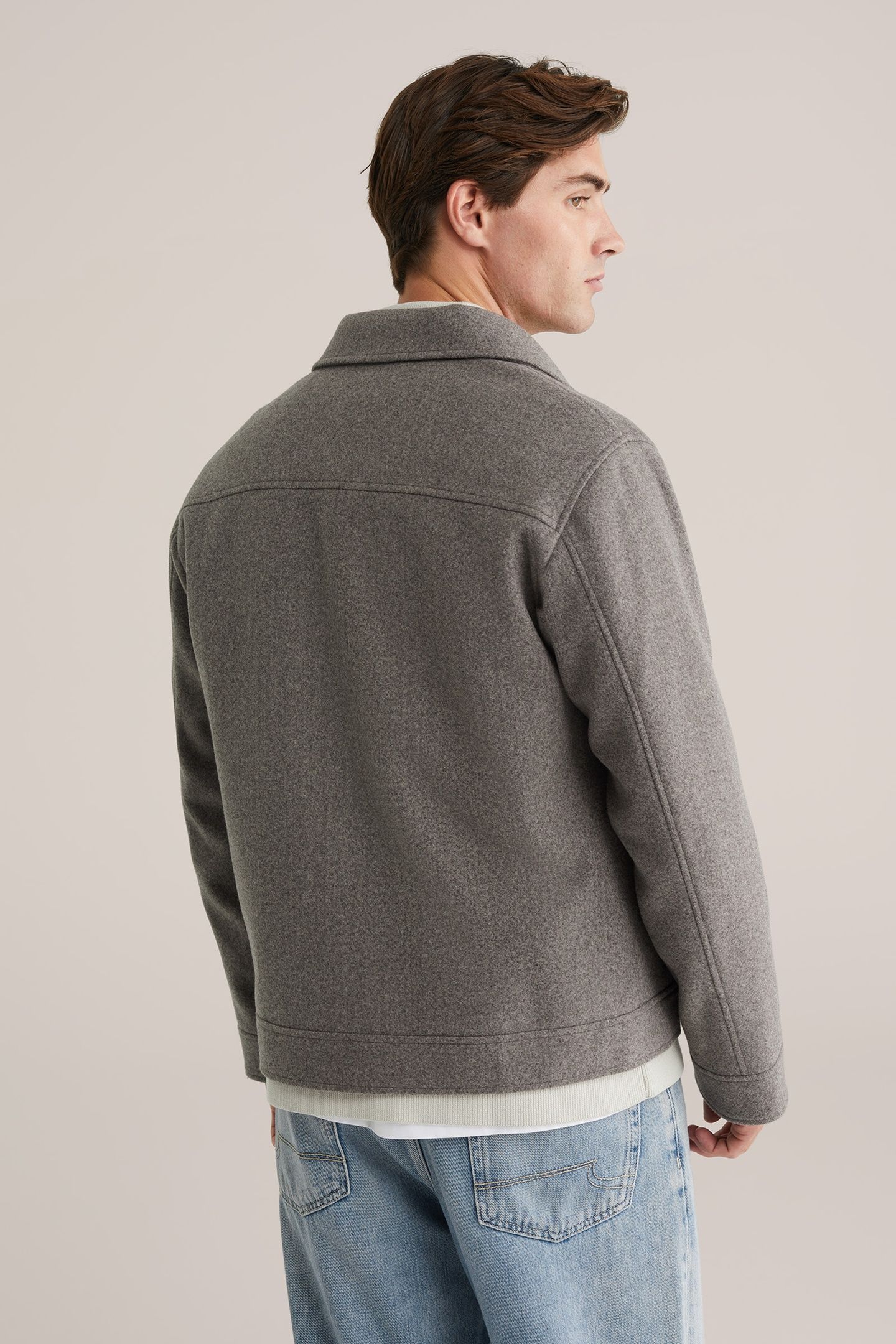 JACKET NORMAL LENGTH GREY 4