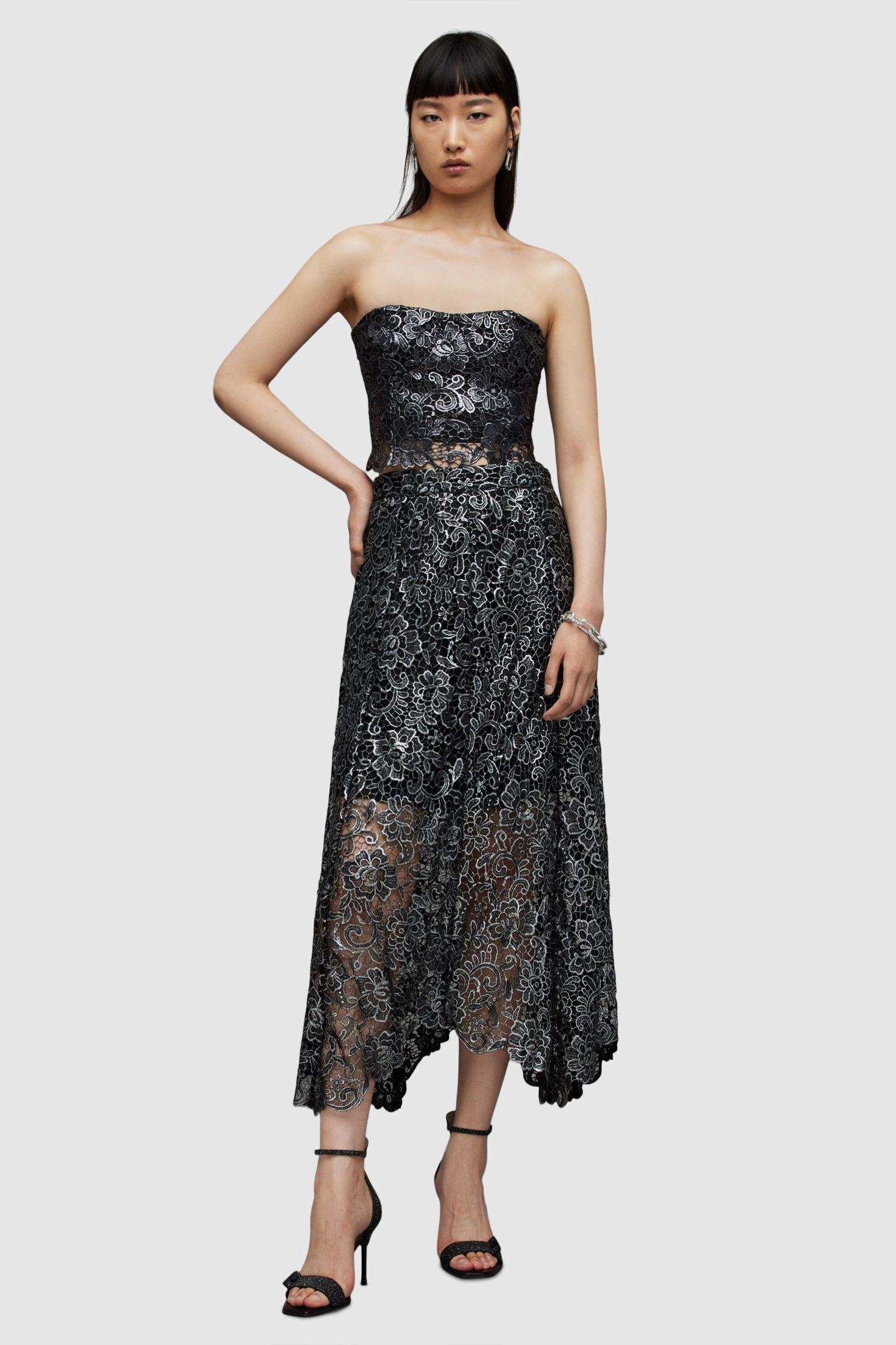 SIENA BRODERIE CORSE GUNMETAL GREY 1