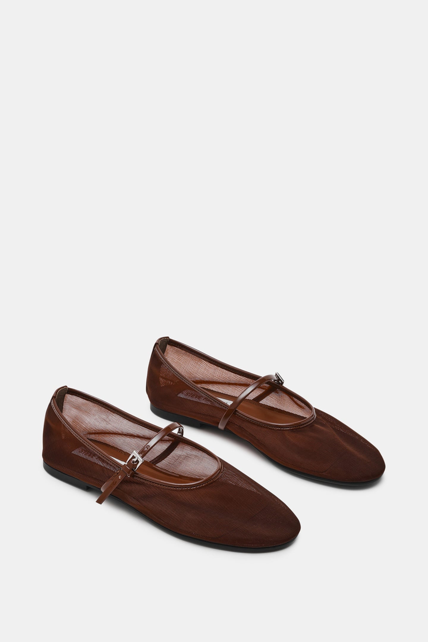 MASH FLAT SHOES DK SEPIA BROWN 1