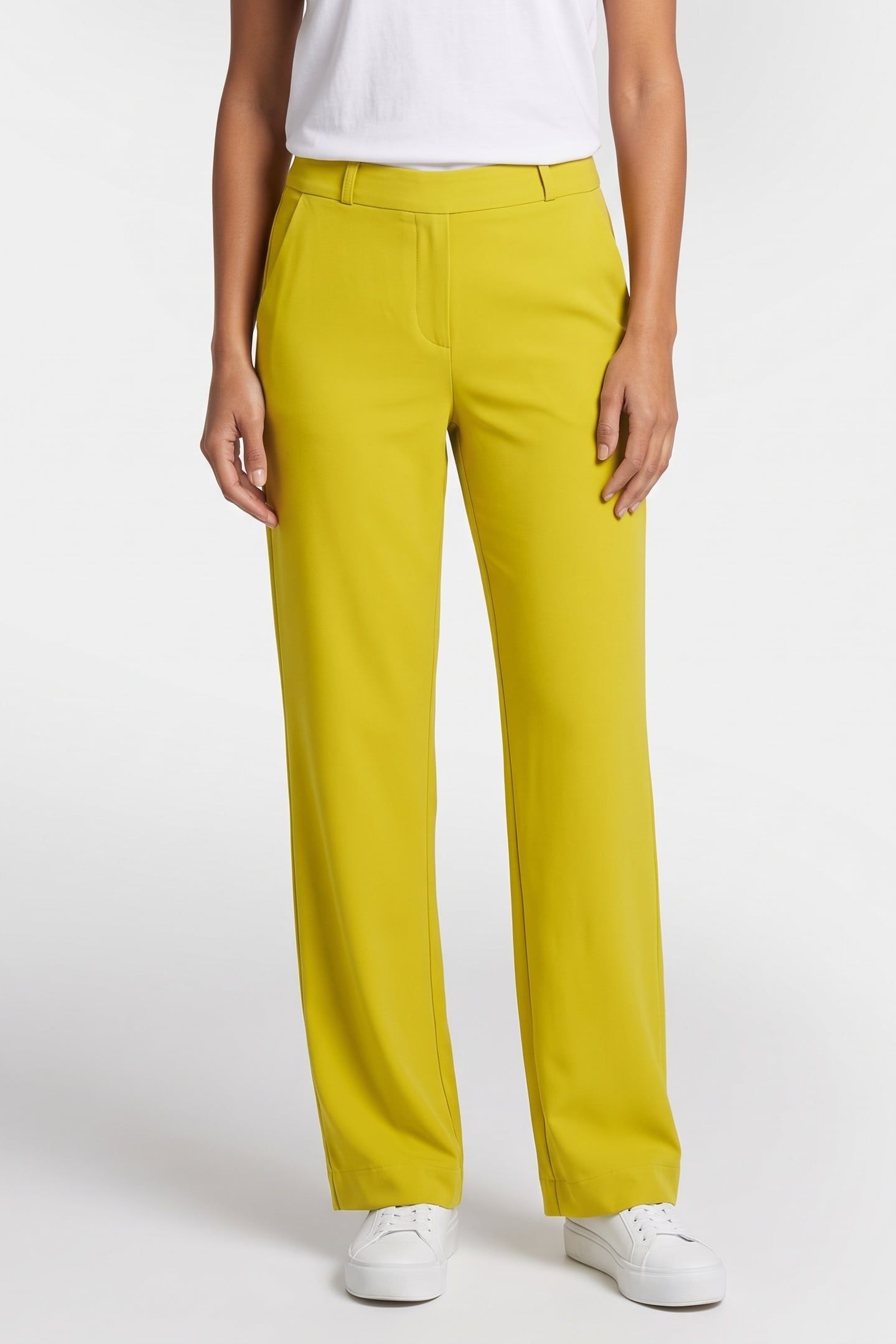 LEXIE LIME TROUSERS LIME 1