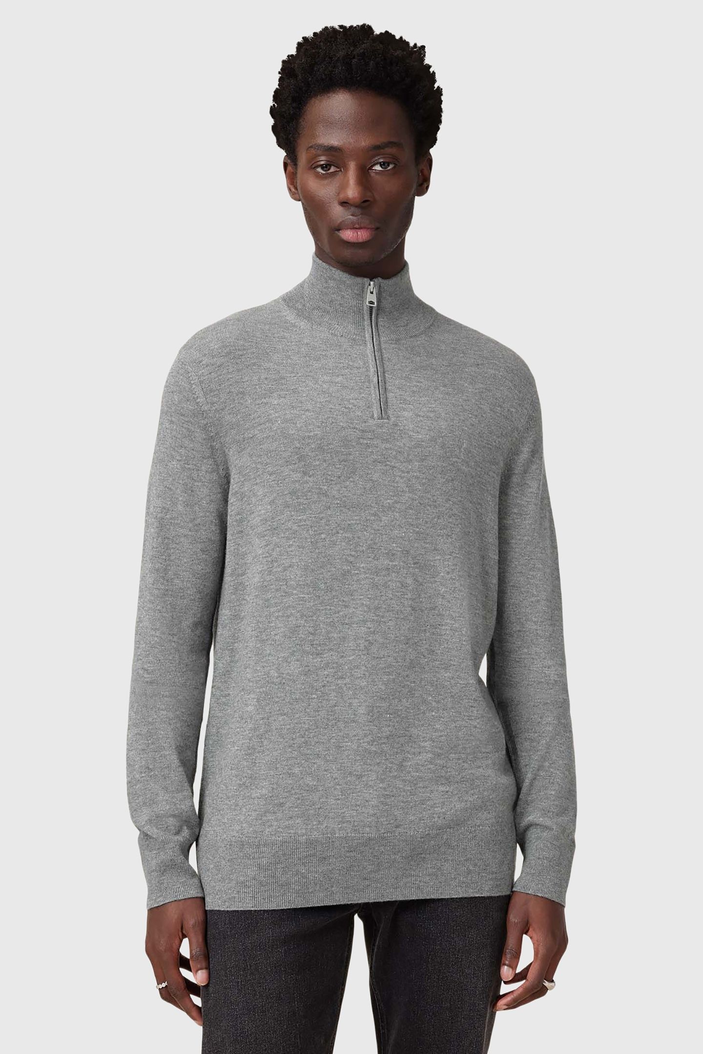 KILBURN ZIP FUNNEL FOSSIL GREY 1