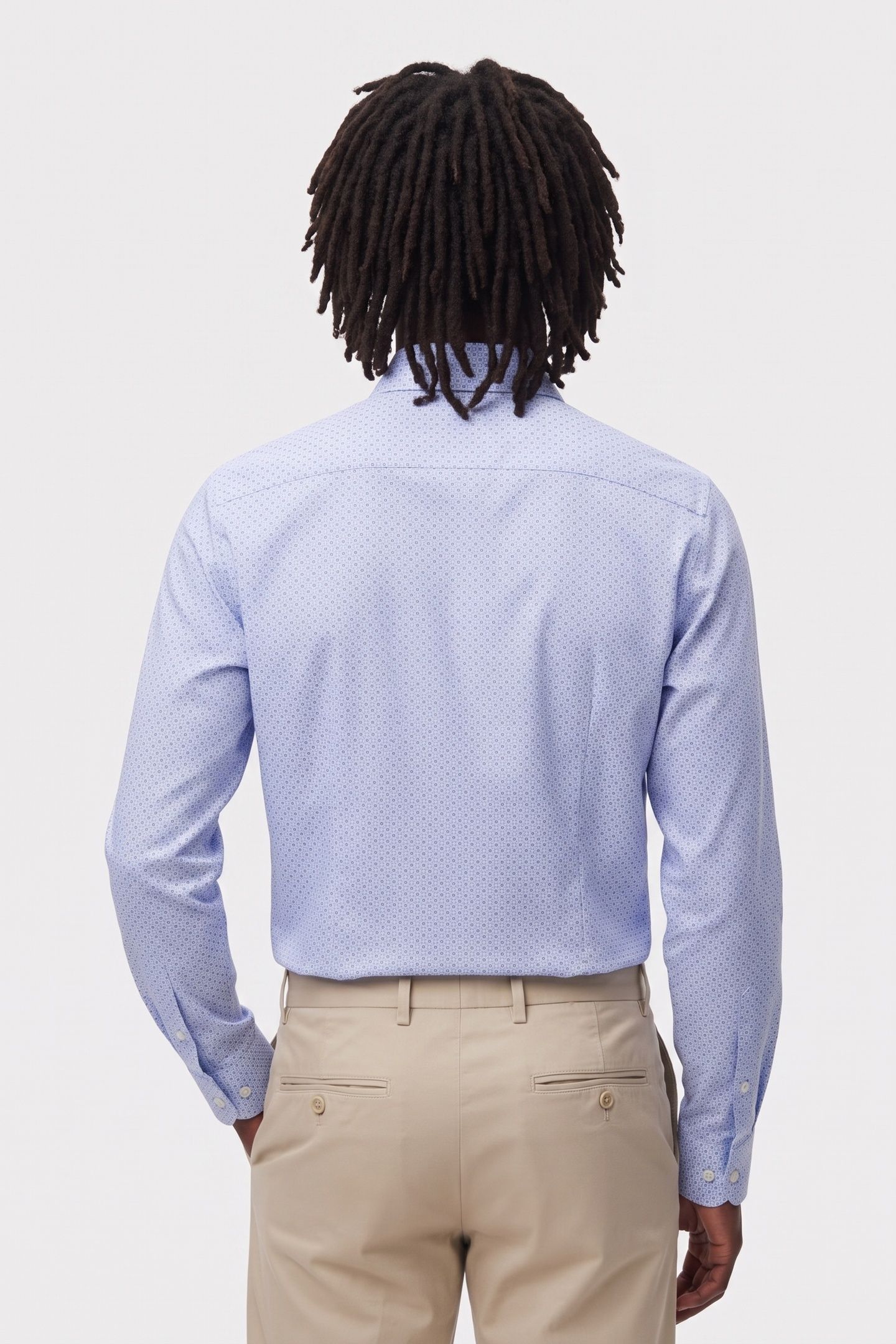 SLIM COLLAR SHIRT BLUE MULTI 2