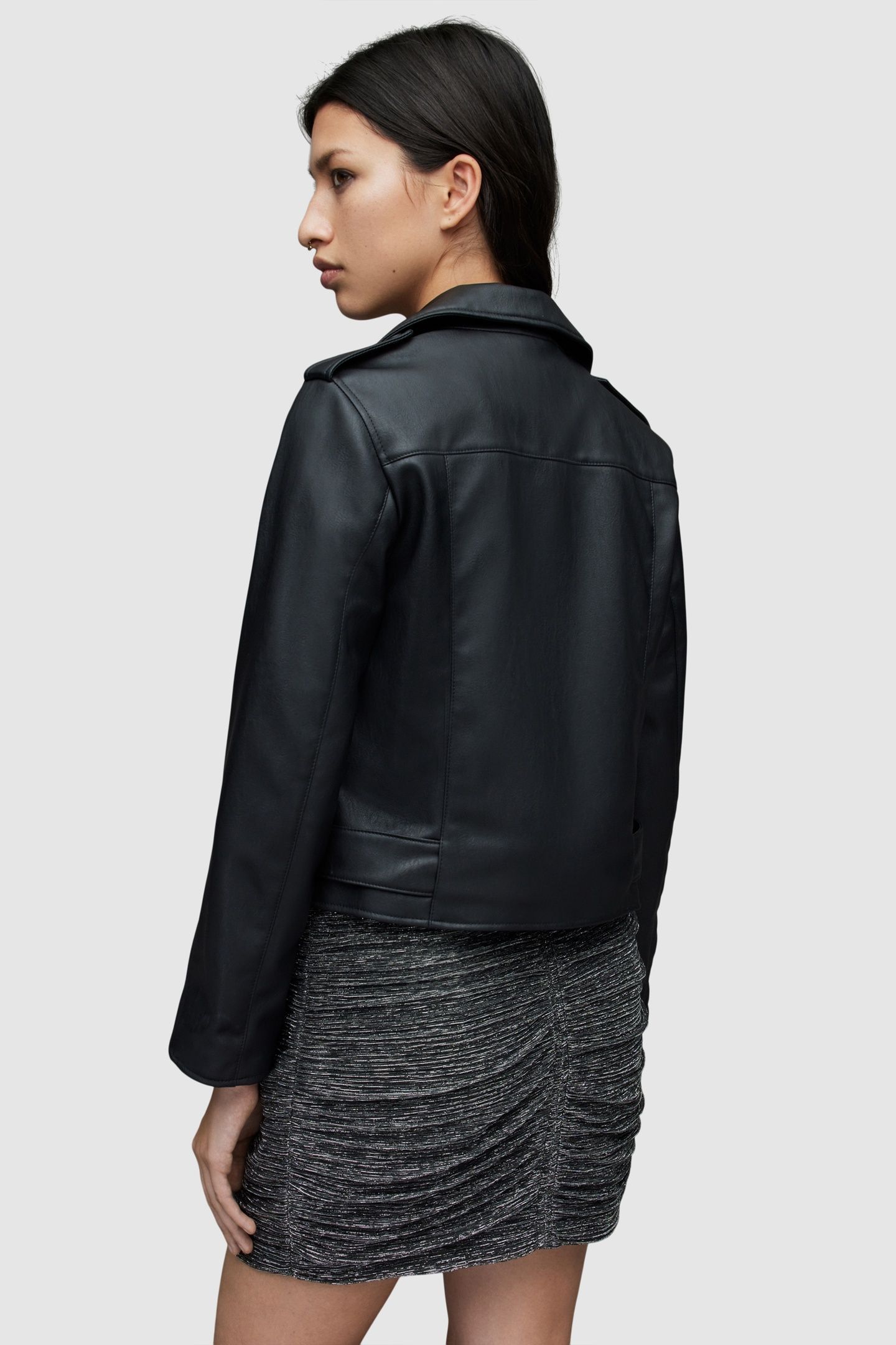 BALFERN FAUX BIKER BLACK 4