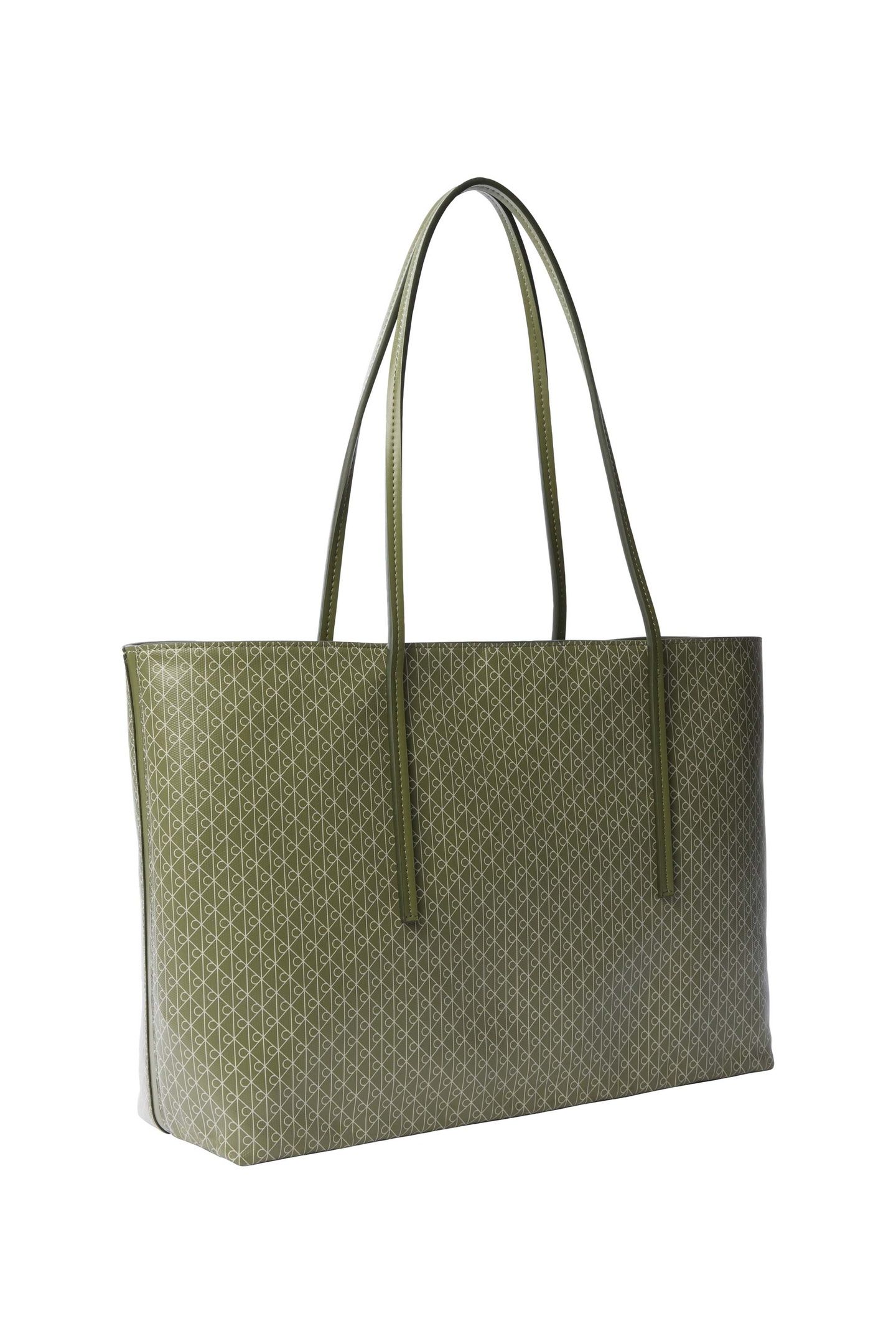 EMBLEM AOP TOTE OLIVINE AOP 2