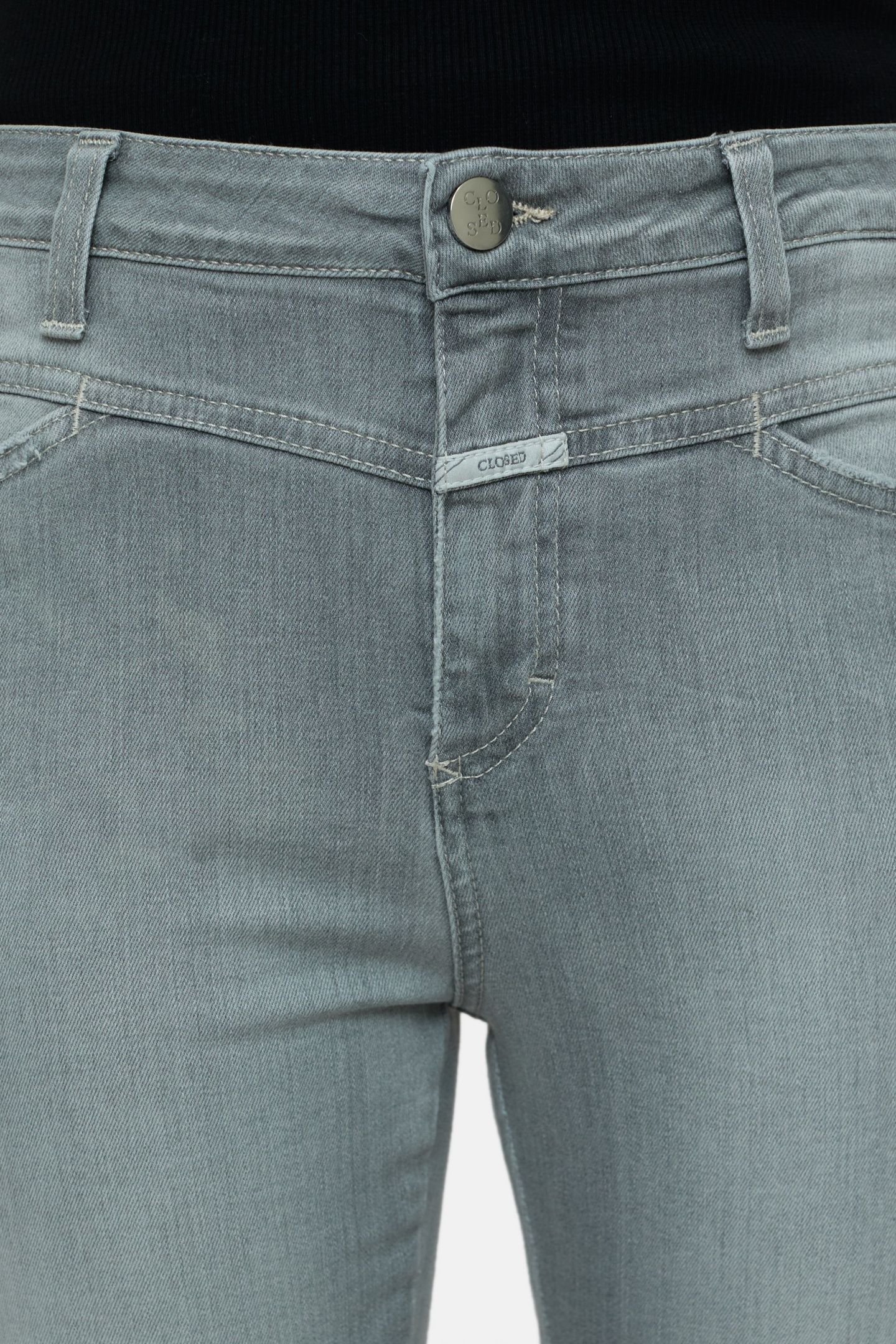 SKINNY PUSHER JEANS LIGHT GREY 6