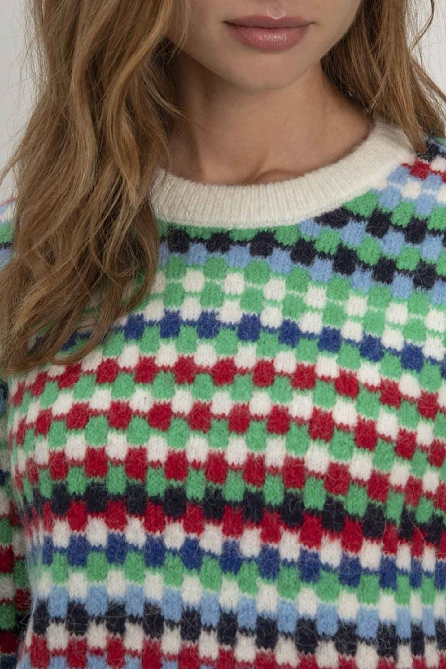 SANDRA SWEATER MULTI COLOURS LIGHT STRIPE 4