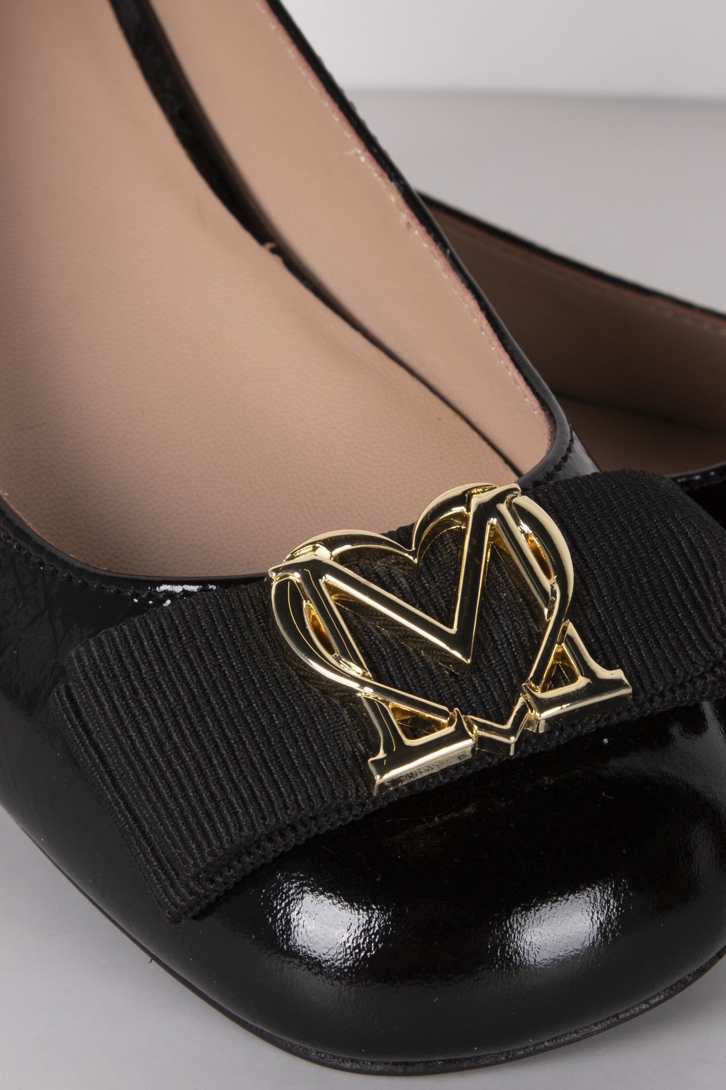 PATENT-LEATHER BALLET FLATS BLACK 3