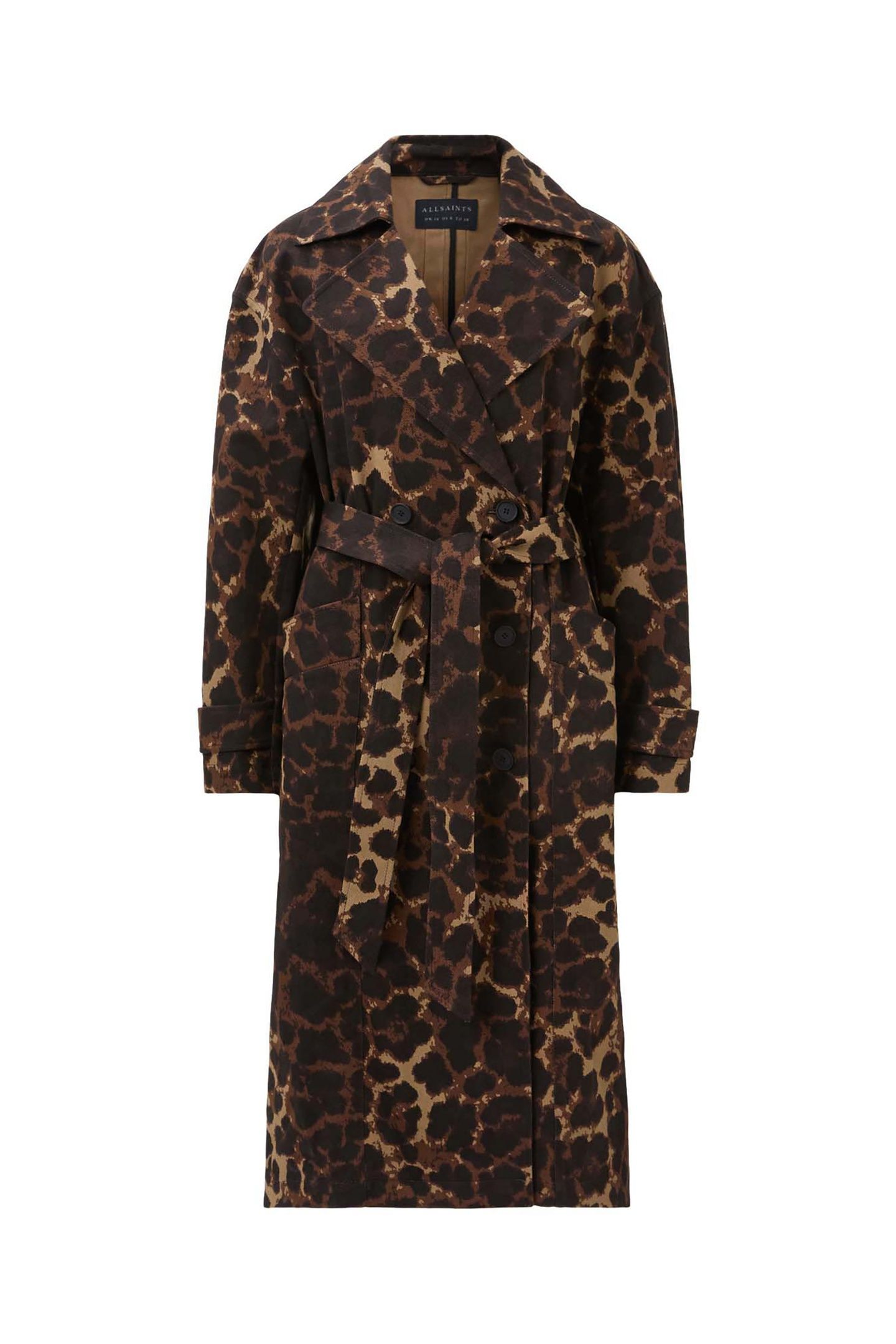 ABEL TRENCH LEOPARD BROWN 8