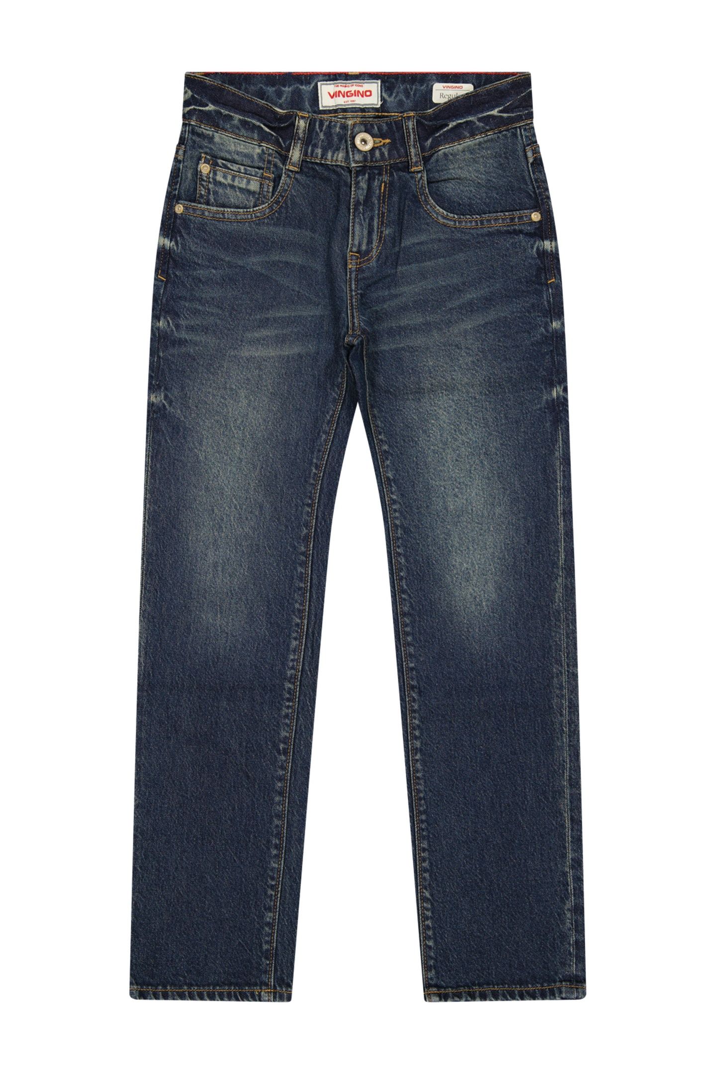 BOYS BRUNO JEANS TINTED MID BLUE 1