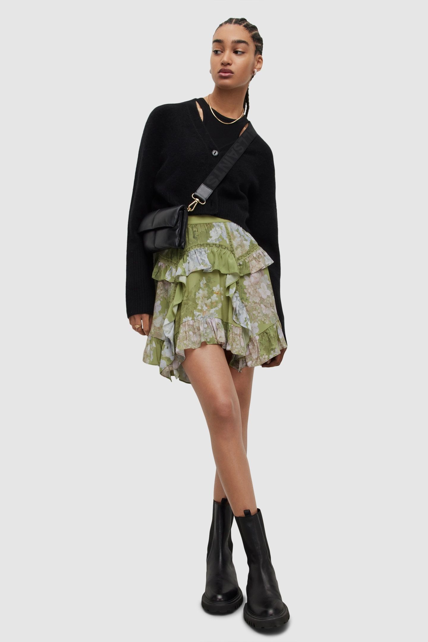 REESE VENETIA SKIRT SPRING GREEN 1