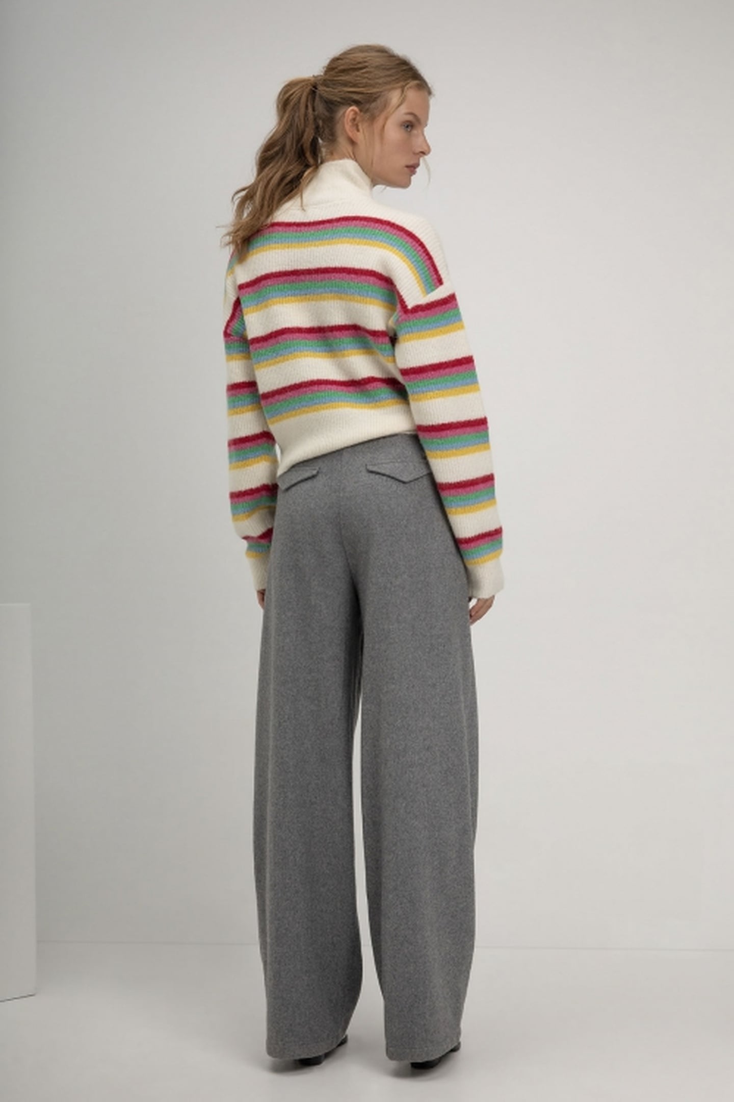 SVERRE SWEATER MULTI COLOURS LIGHT STRIPE 4