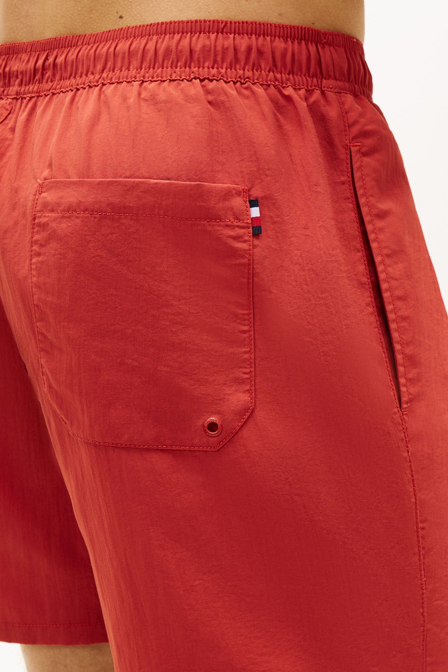 MEDIUM DRAWSTRING SWIM TRUNK TERRA RED 5