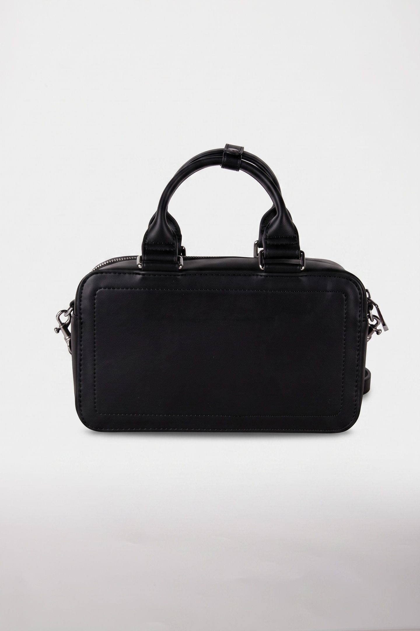 MONOGRAM BAULETTO CROSSBODY BAG BLACK/WHITE 2