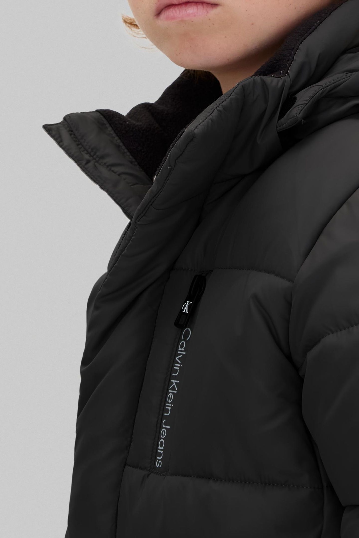 BOYS ESSENTIAL PUFFER JACKET BLACK 8