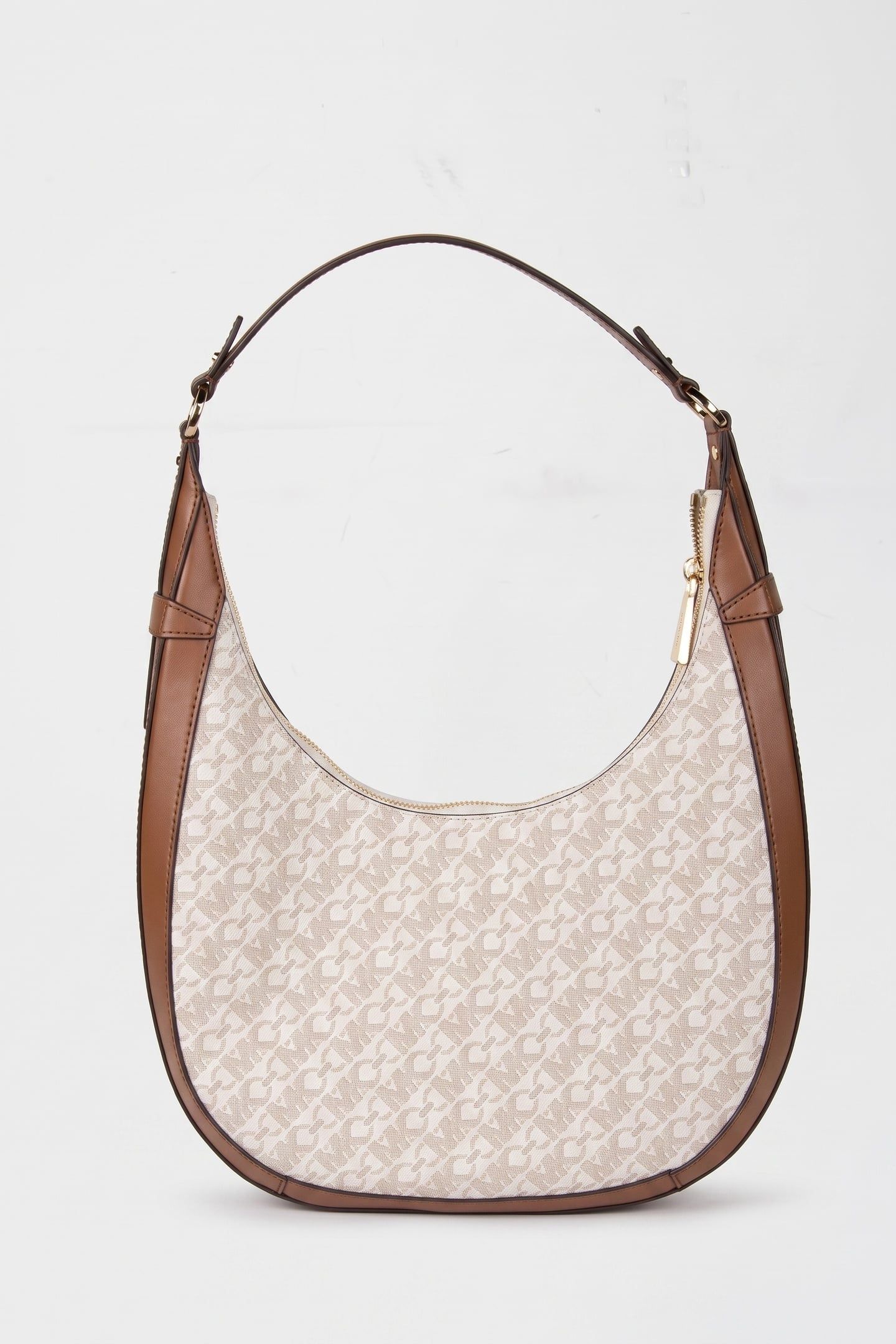 CRESCENT TOP ZIP HOBO SHOULDER VANILLA/LUGG 3