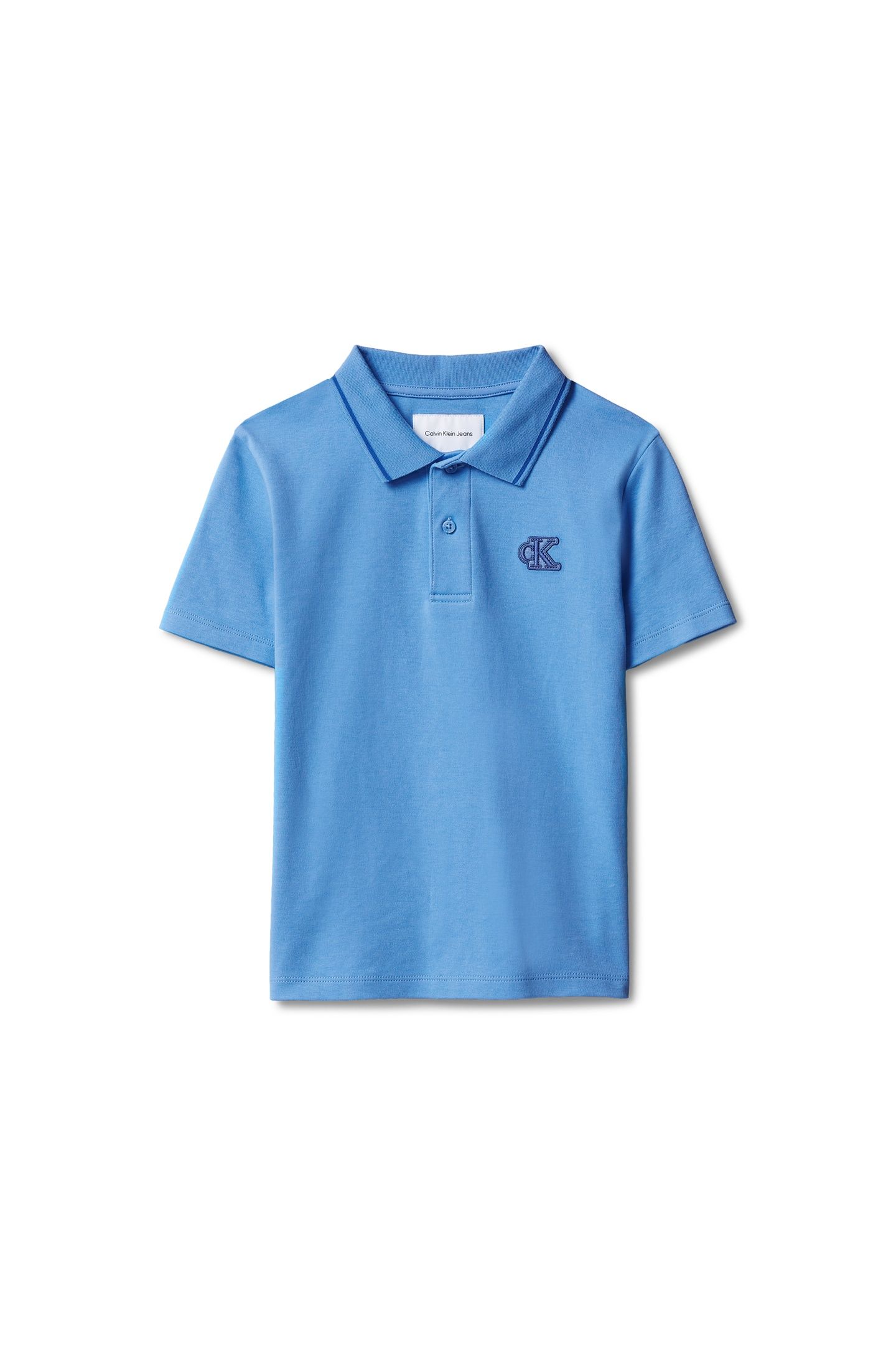 BOYS MONOGRAM POLO SHORT SLEEVE MARINA 4