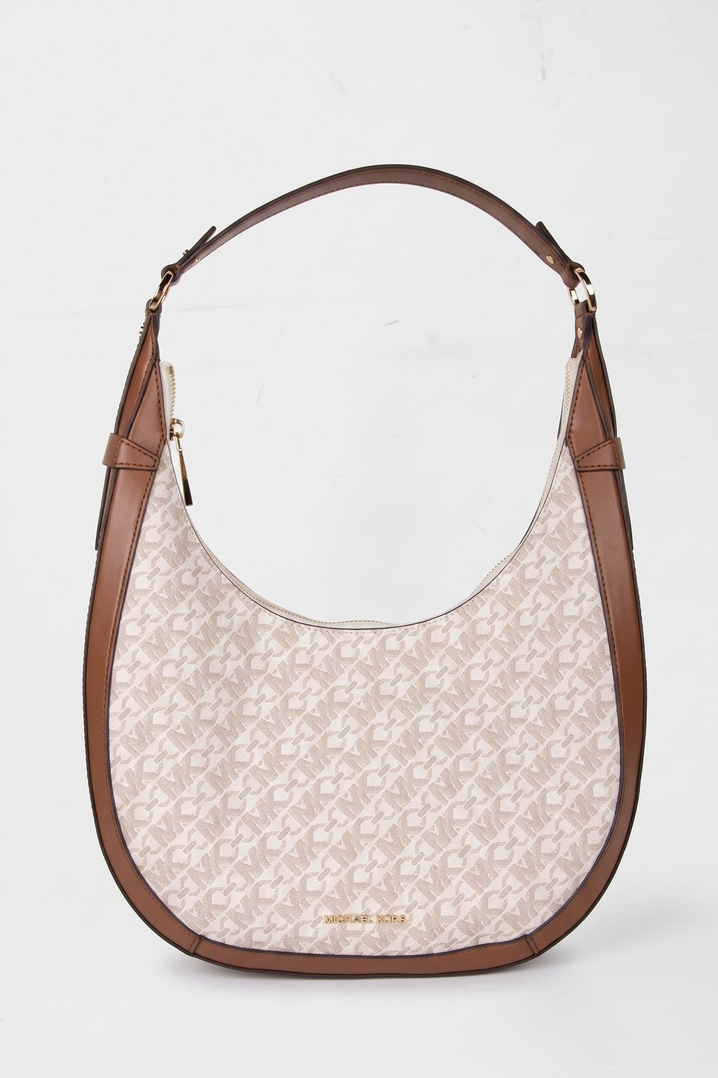 CRESCENT TOP ZIP HOBO SHOULDER VANILLA/LUGG 2