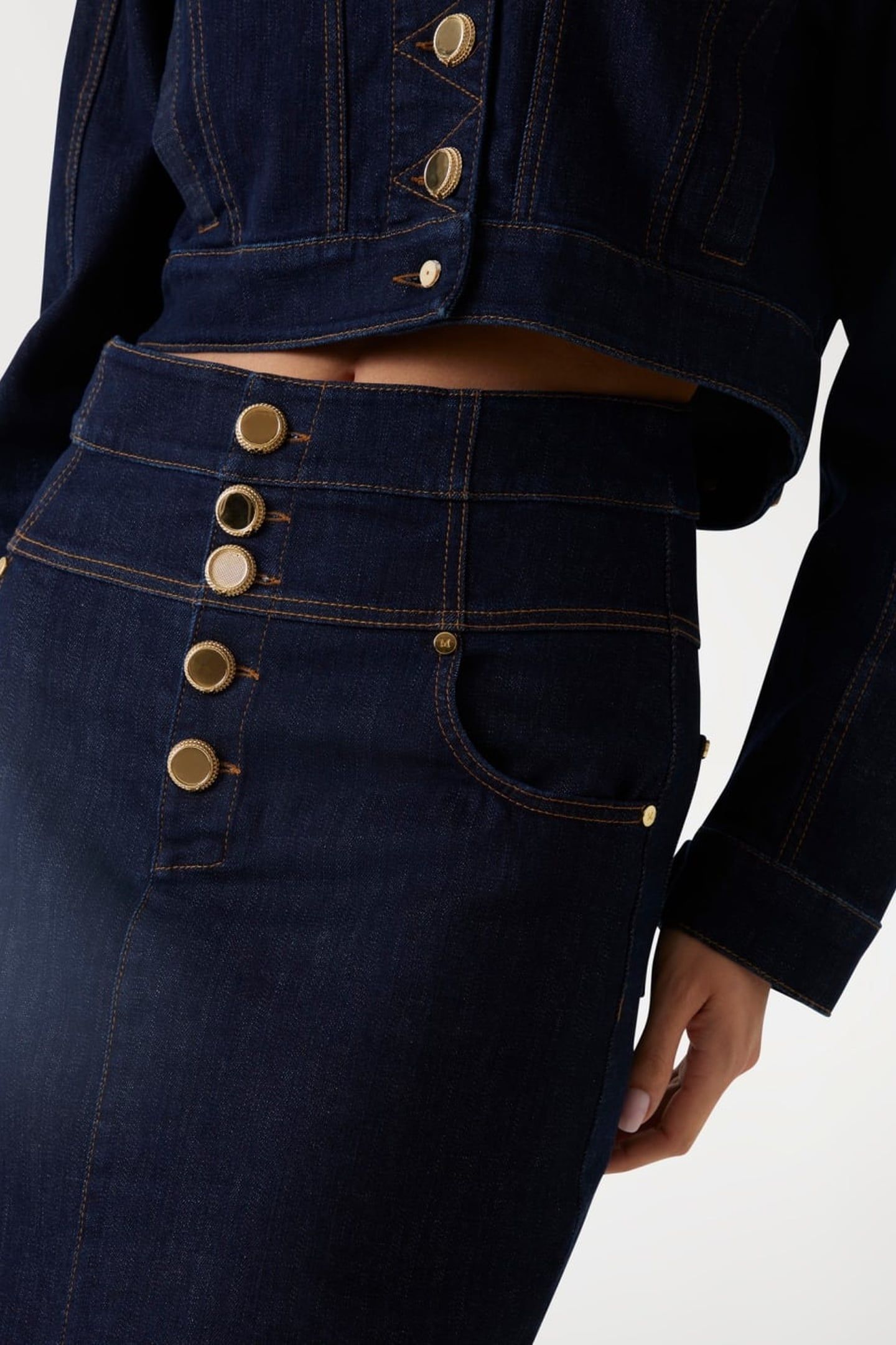 KYLIE PENCIL DENIM S RINSE 6